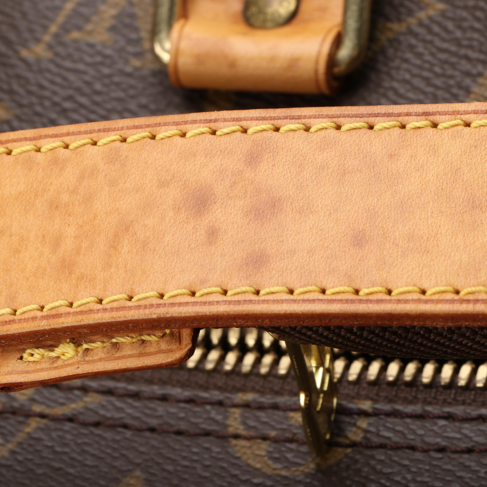 Louis Vuitton Cruiser 45 Travel Bag in Monogram Canvas and Vachetta Leather