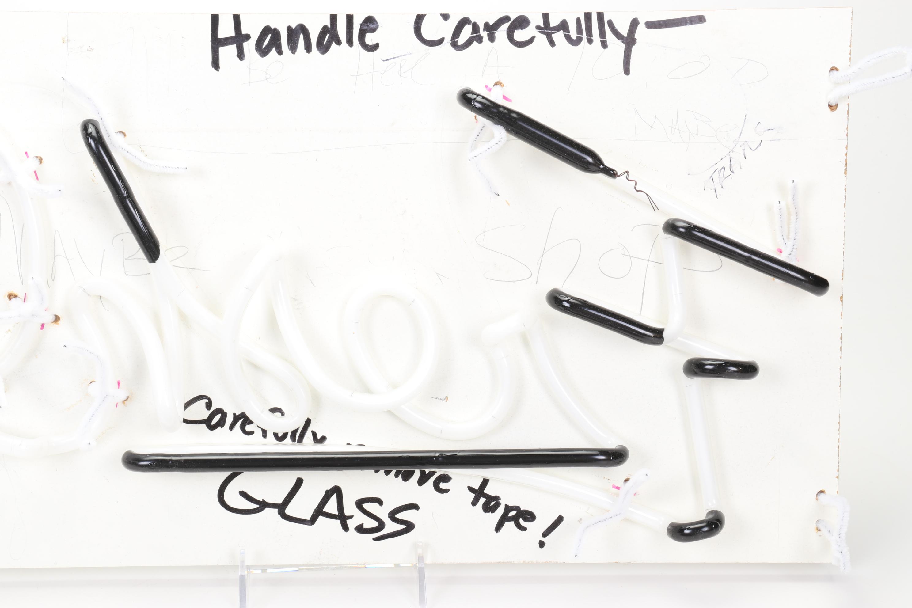 "Fresh Cooked" Neon Restaurant Sign