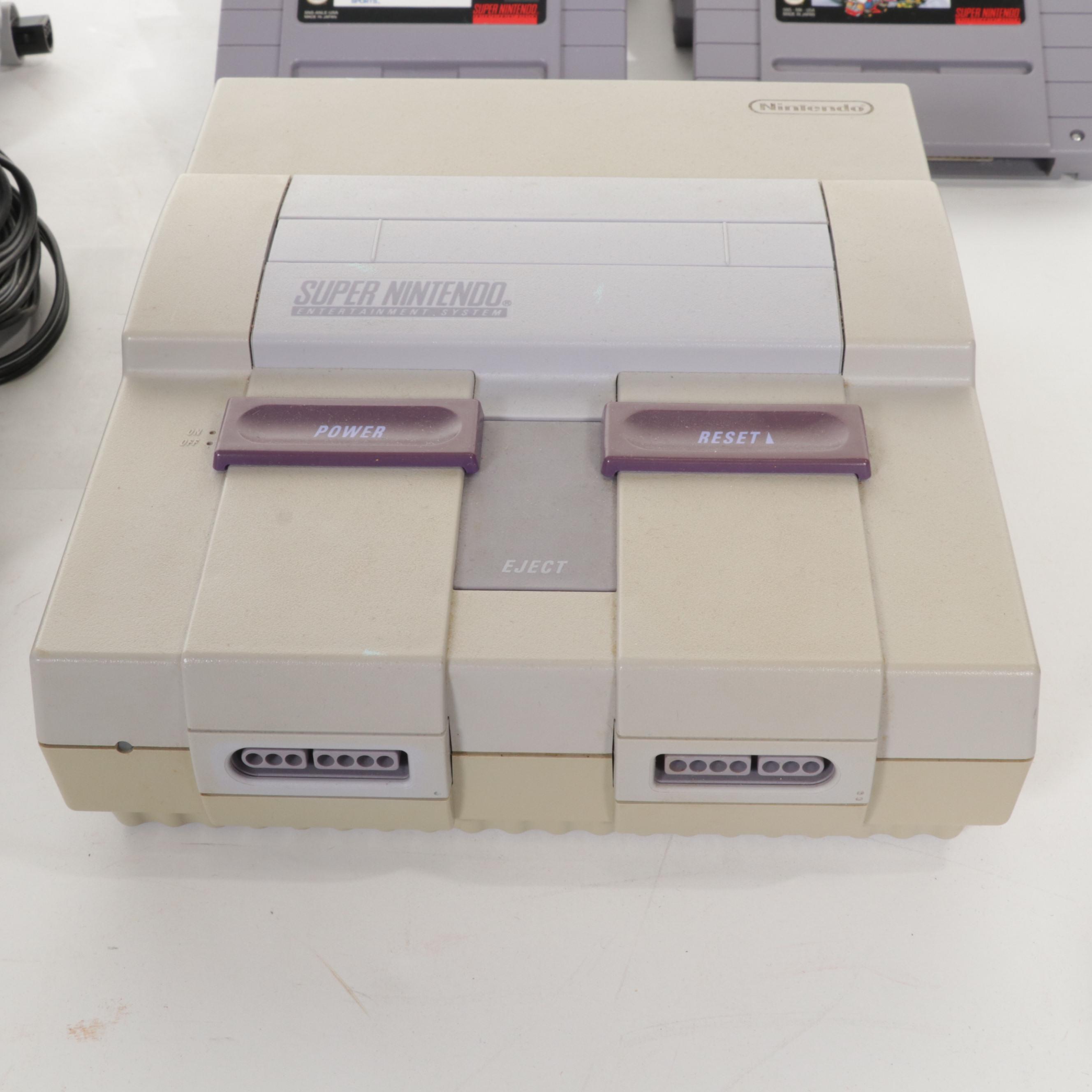 Nintendo 64, Super Nintendo, Wii RVL-001 With Games and Accessories