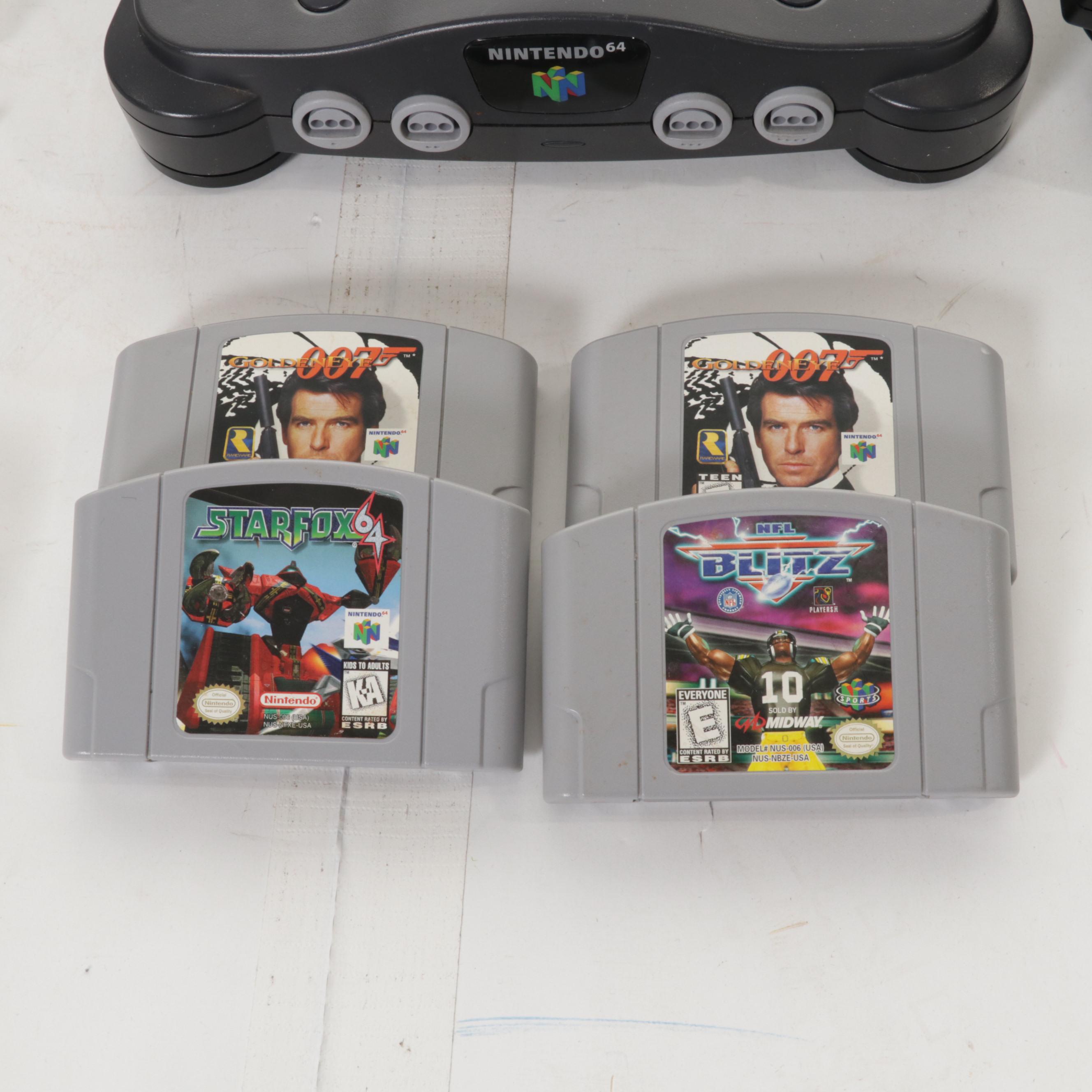 Nintendo 64, Super Nintendo, Wii RVL-001 With Games and Accessories