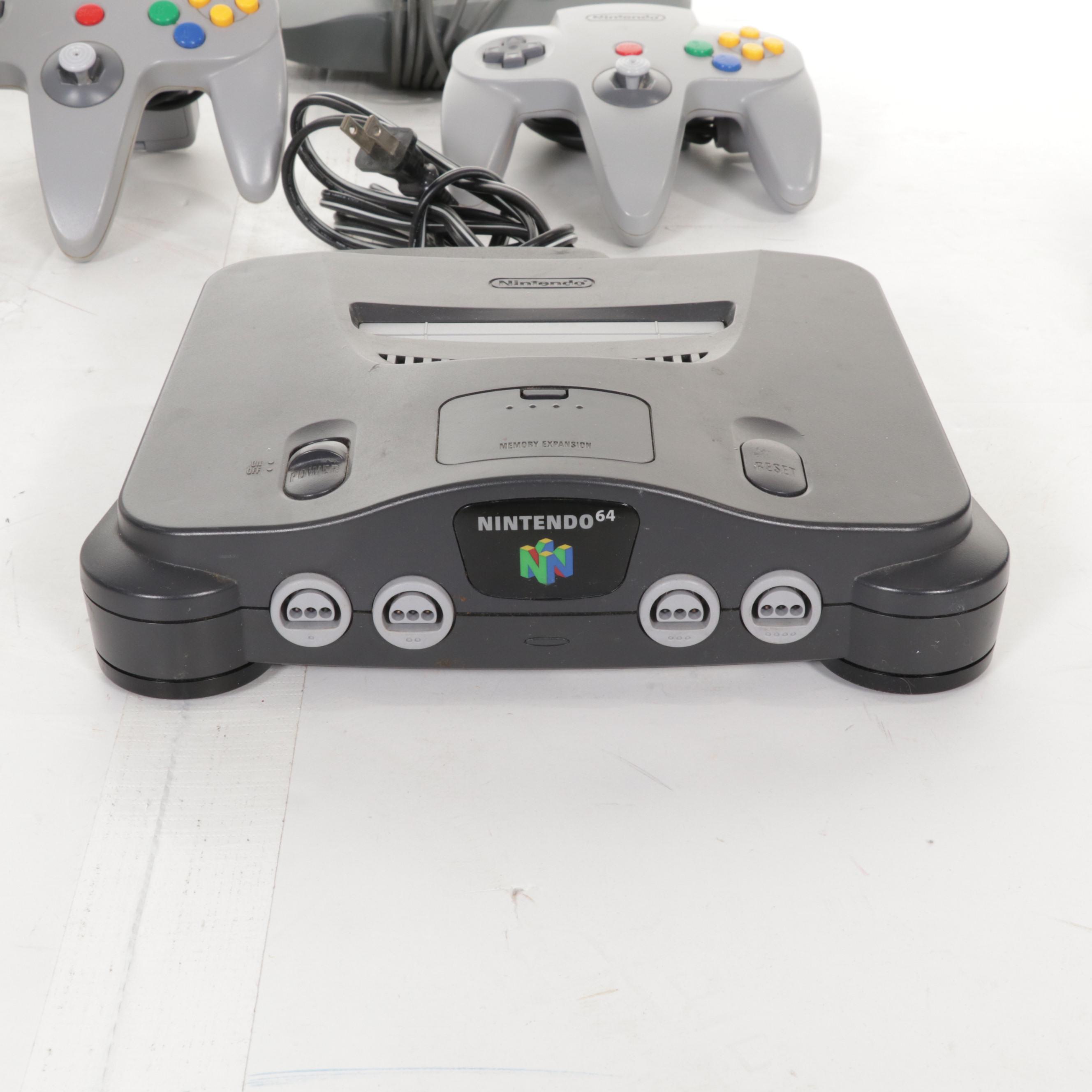 Nintendo 64, Super Nintendo, Wii RVL-001 With Games and Accessories