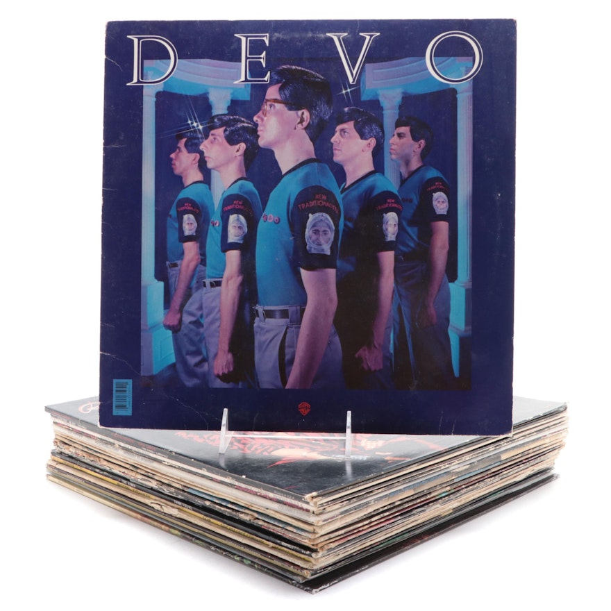 Devo, Rick James, The Cars, Talking Heads, Prince and More LP Vinyl Records