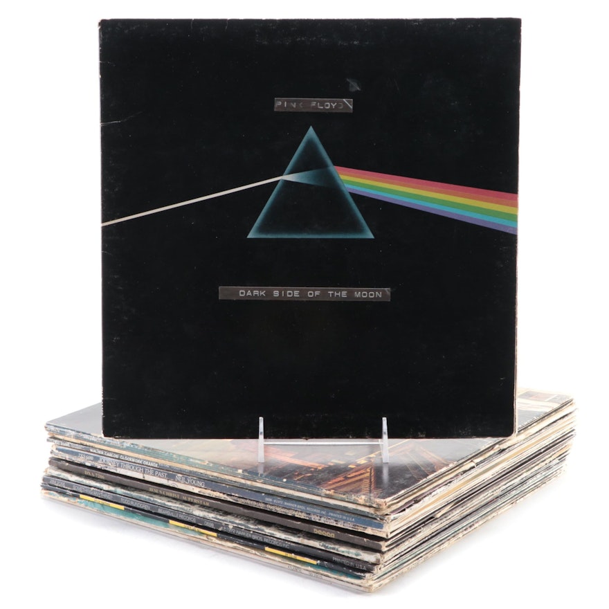 Pink Floyd, The Who, Walter Carlos, Neil Young, Lou Reed and More LP Records
