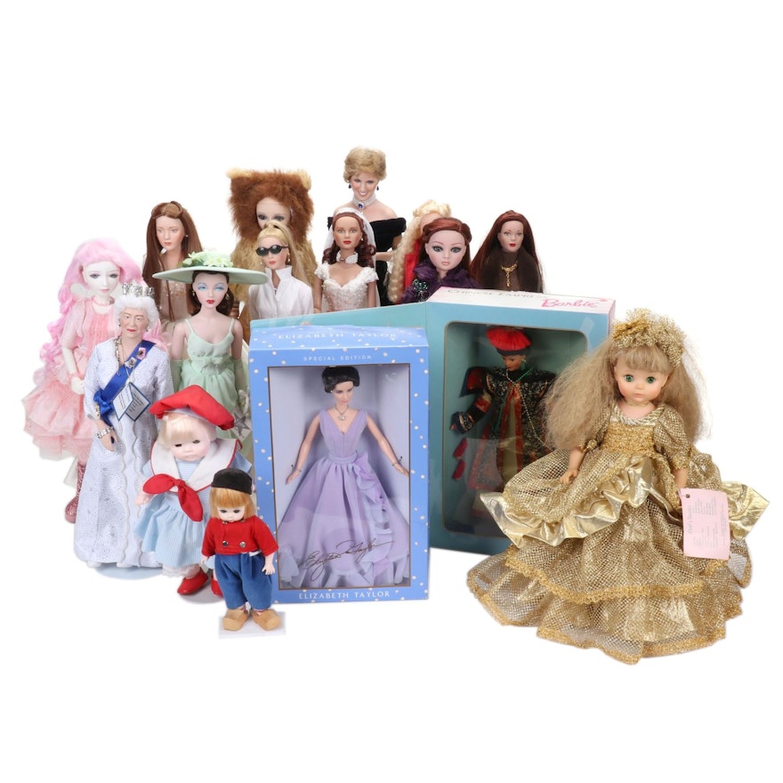 Goodreau, Ashton-Drake, Madame Alexander, and Other Dolls Feat. "Princess Diana"