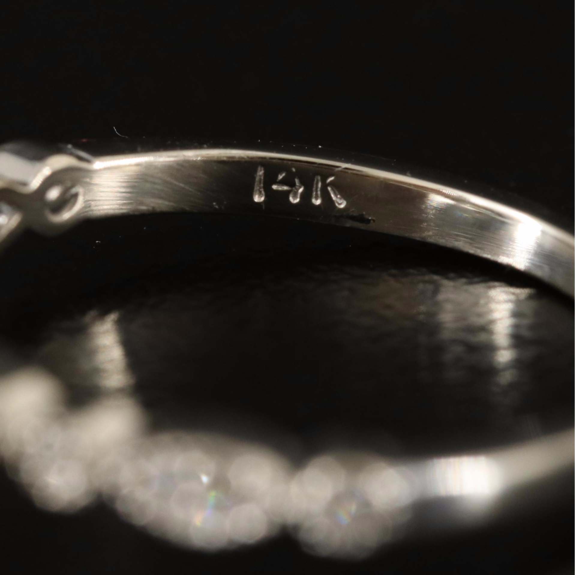 14K 2.33 CTW Lab Grown Diamond Ring with IGI Report and Platinum Head