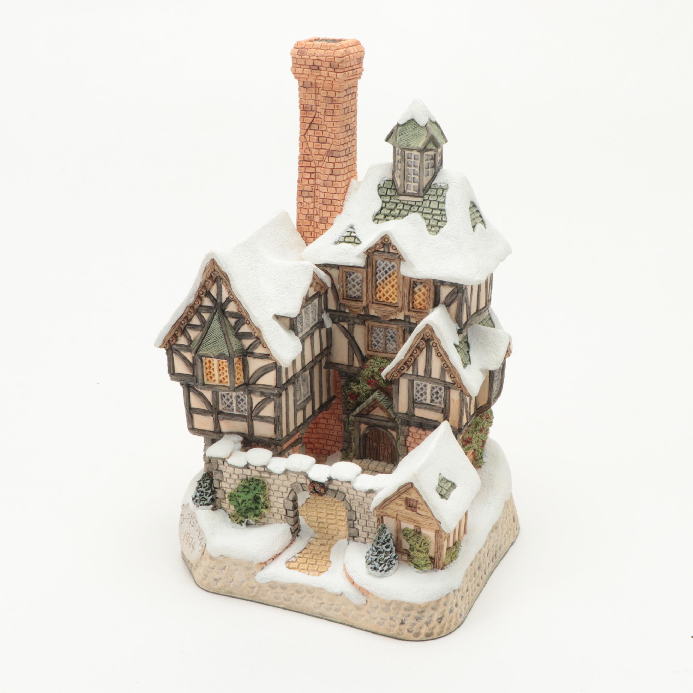 "Scrooge Family Home" and Other Christmas Carol David Winter Cottages