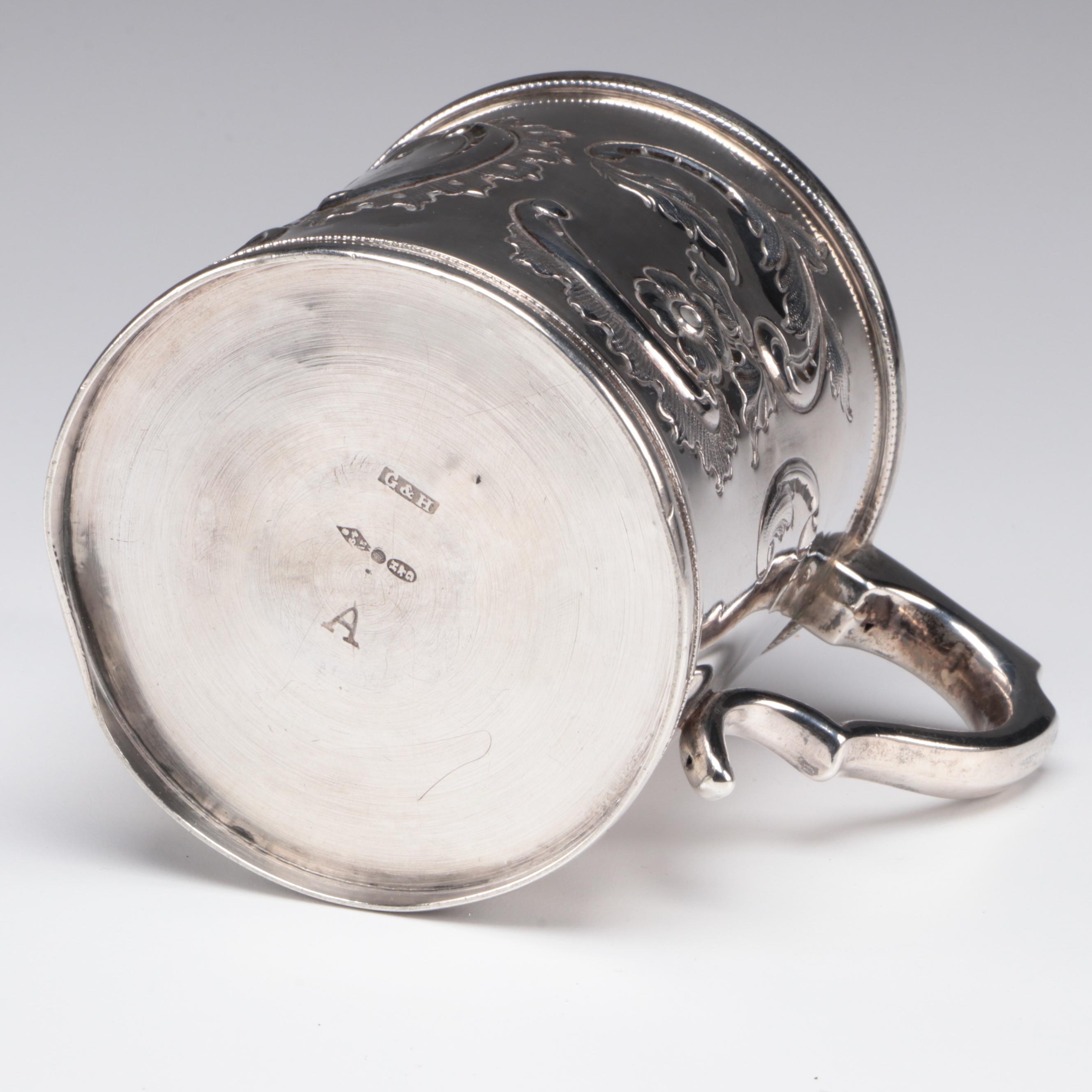 Gale & Hayden Coin Silver Keepsake Cup, 1849