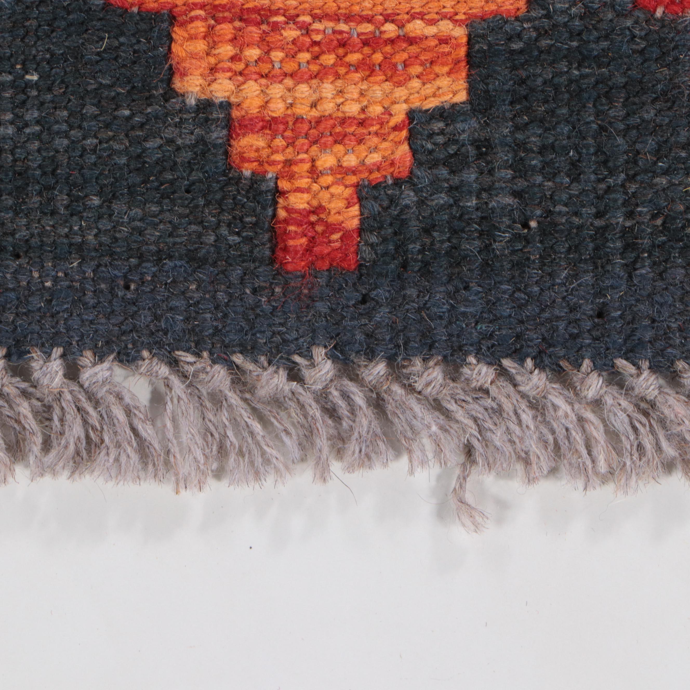 2'8 x  9'8 Handwoven Pakistani Kilim Carpet Runner