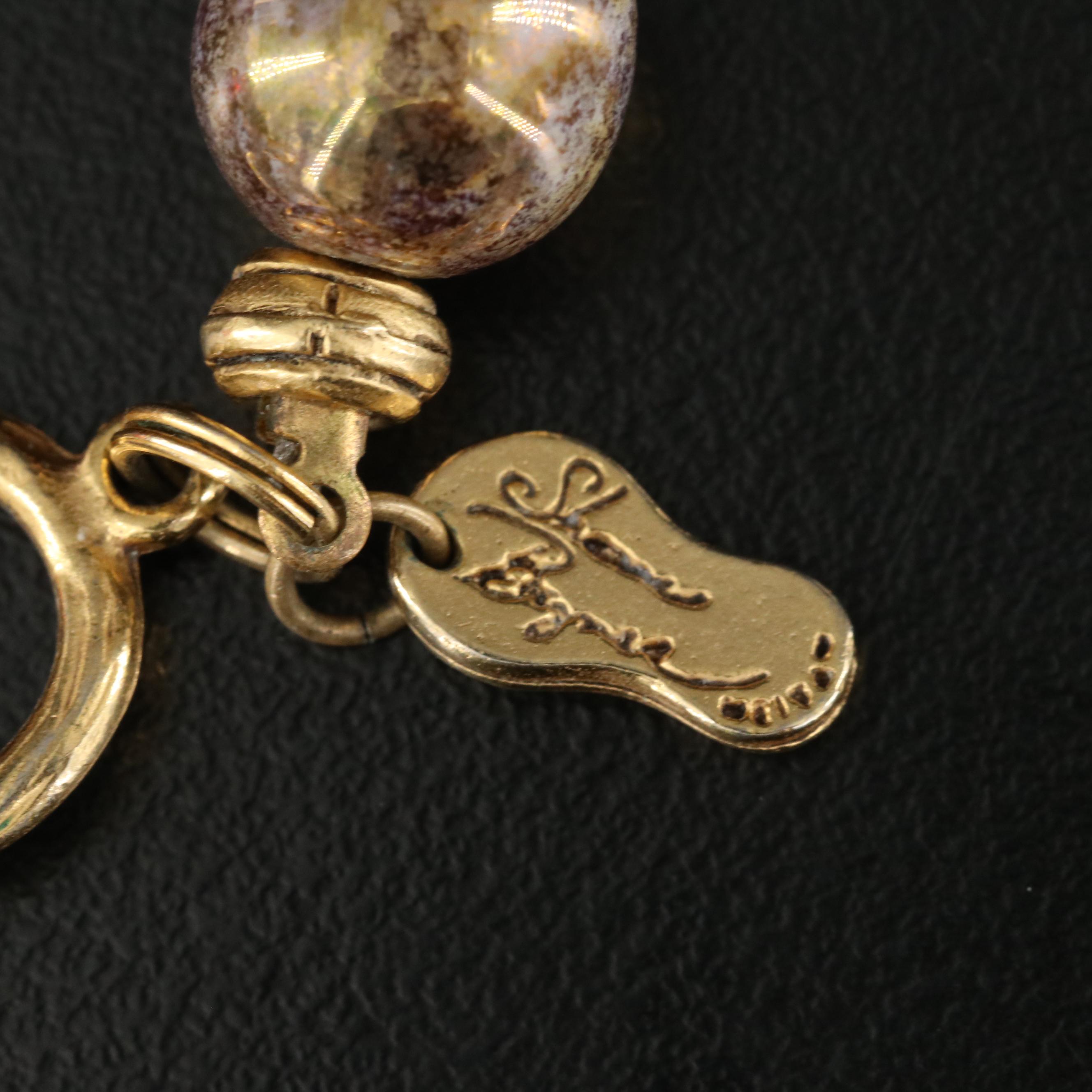 Necklaces Including Amethyst, Fluorite and Glass