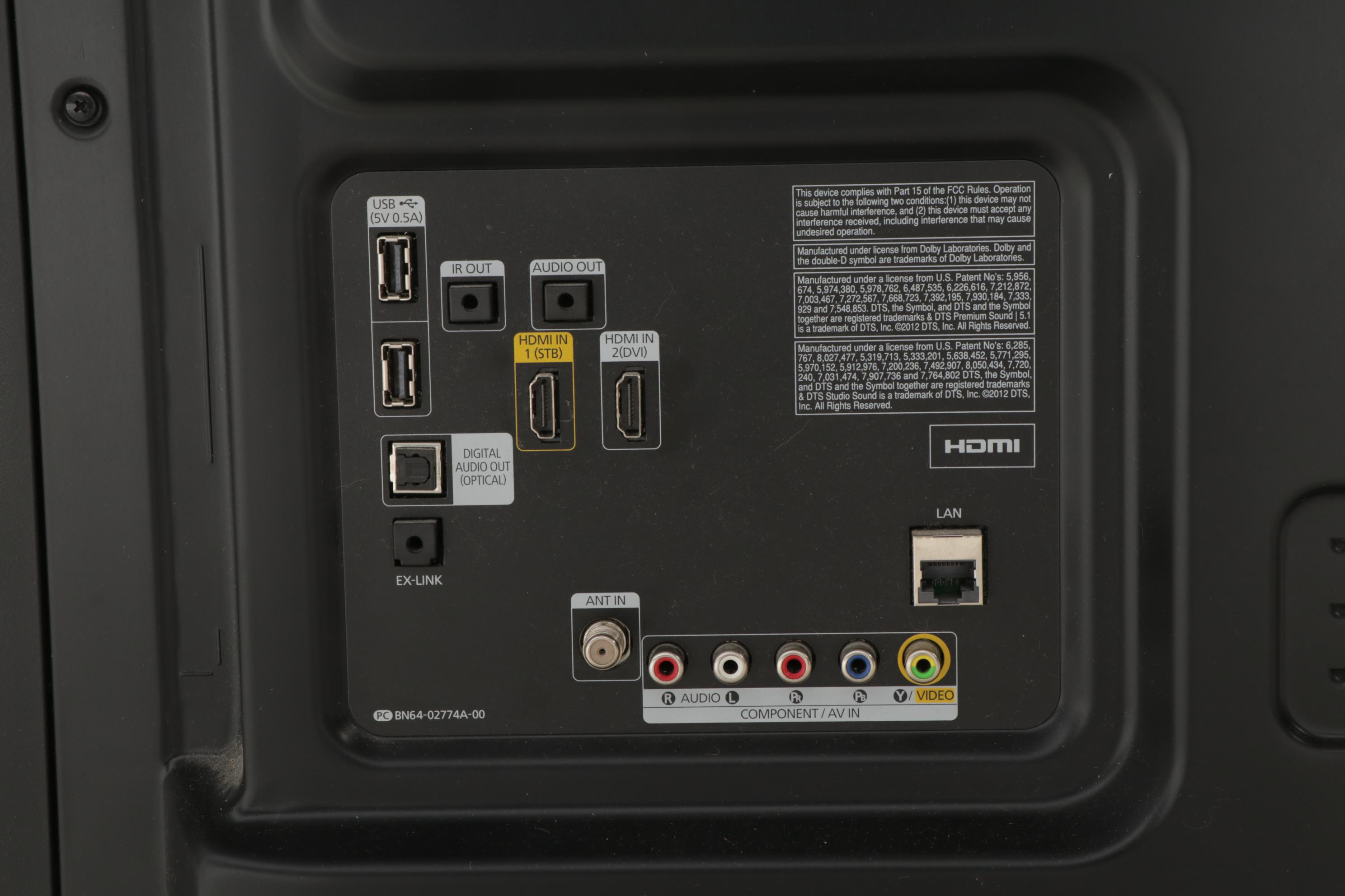 Samsung 50" LED Smart TV With Remote