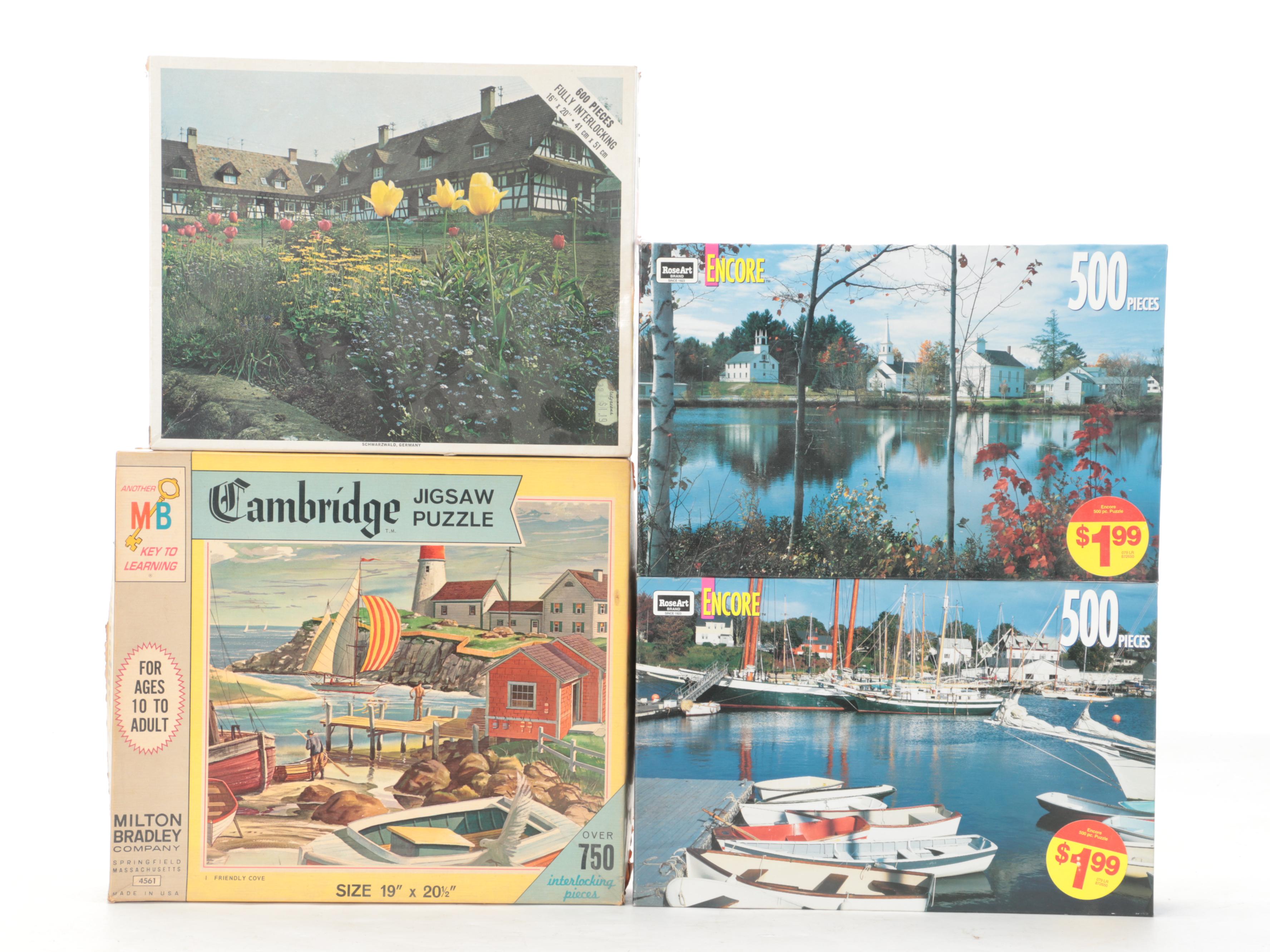 Norman Rockwell, The Strongman, Johnny Bench and More Jigsaw Puzzles