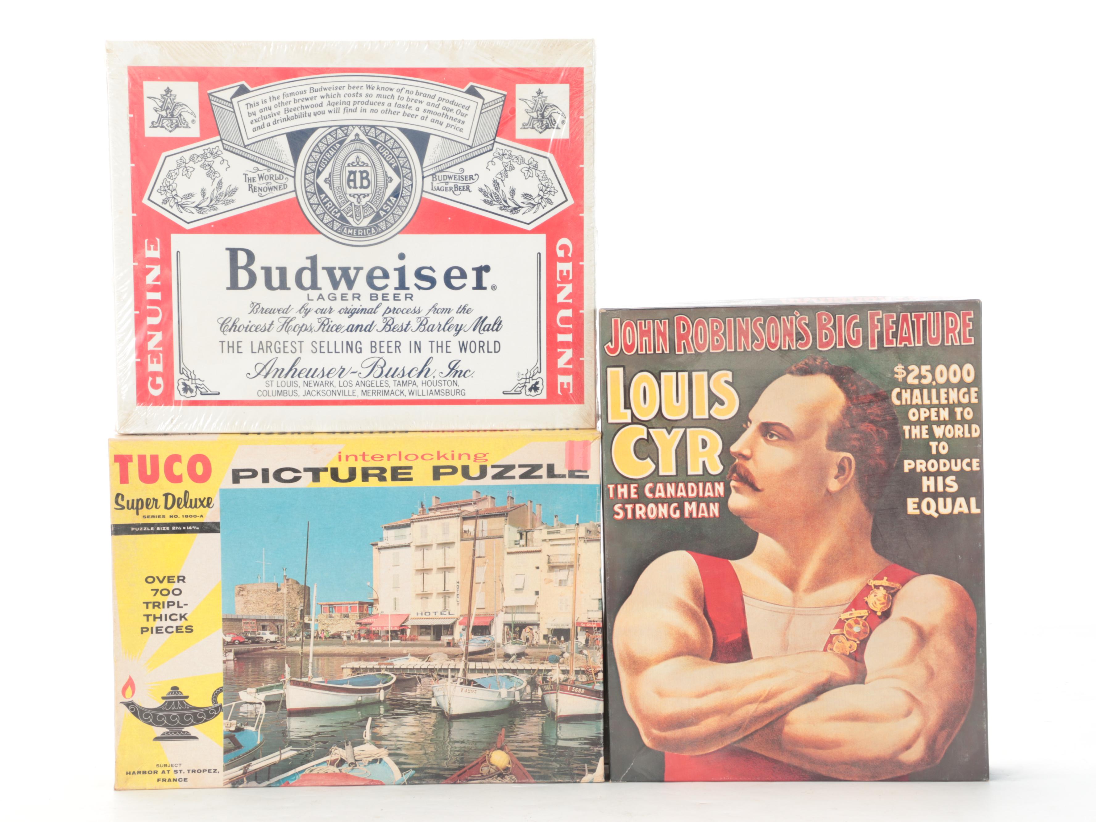 Norman Rockwell, The Strongman, Johnny Bench and More Jigsaw Puzzles
