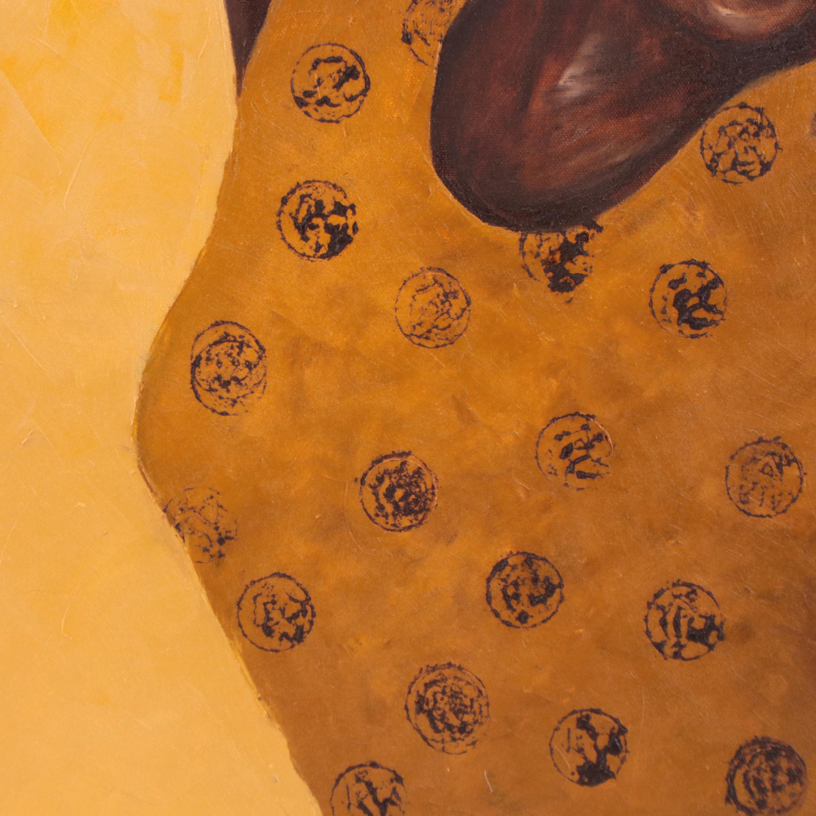 Oluwakemi Omowaire Oil Painting "Cherished," 21st Century