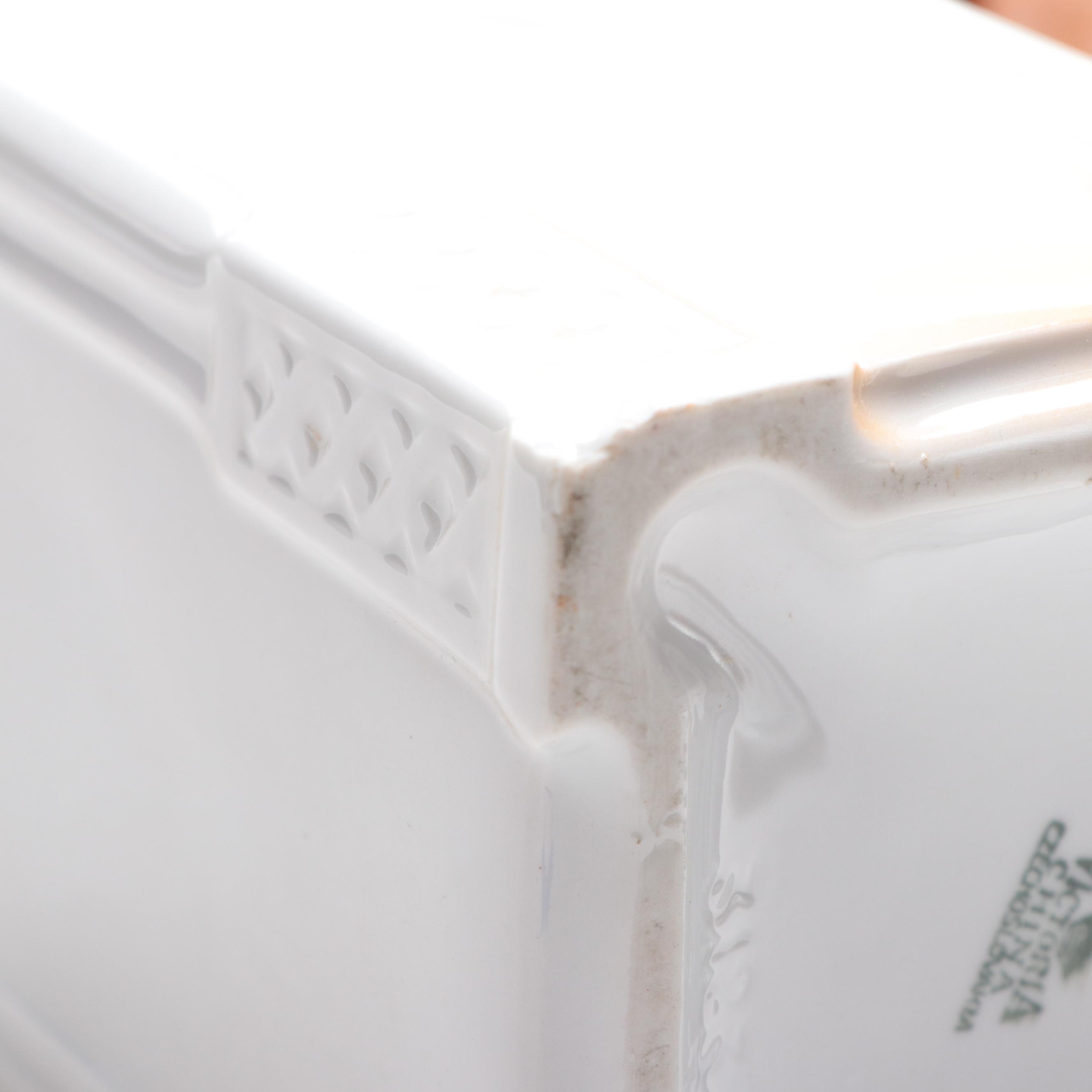 Victoria China Porcelain Canister Set, Early to Mid 20th Century