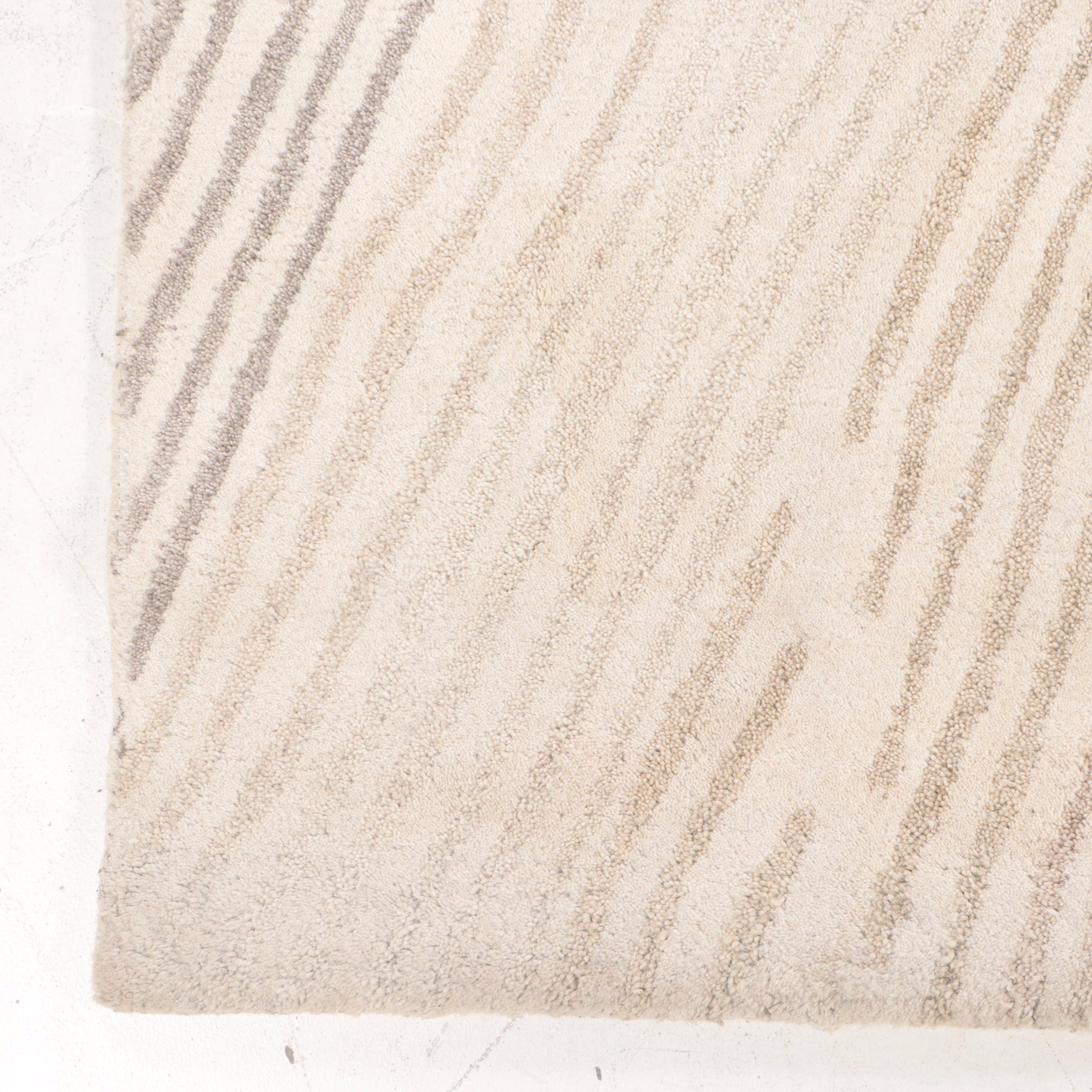 8'10 x 11'7 Hand-Tufted Project 62 Chevron Area Rug