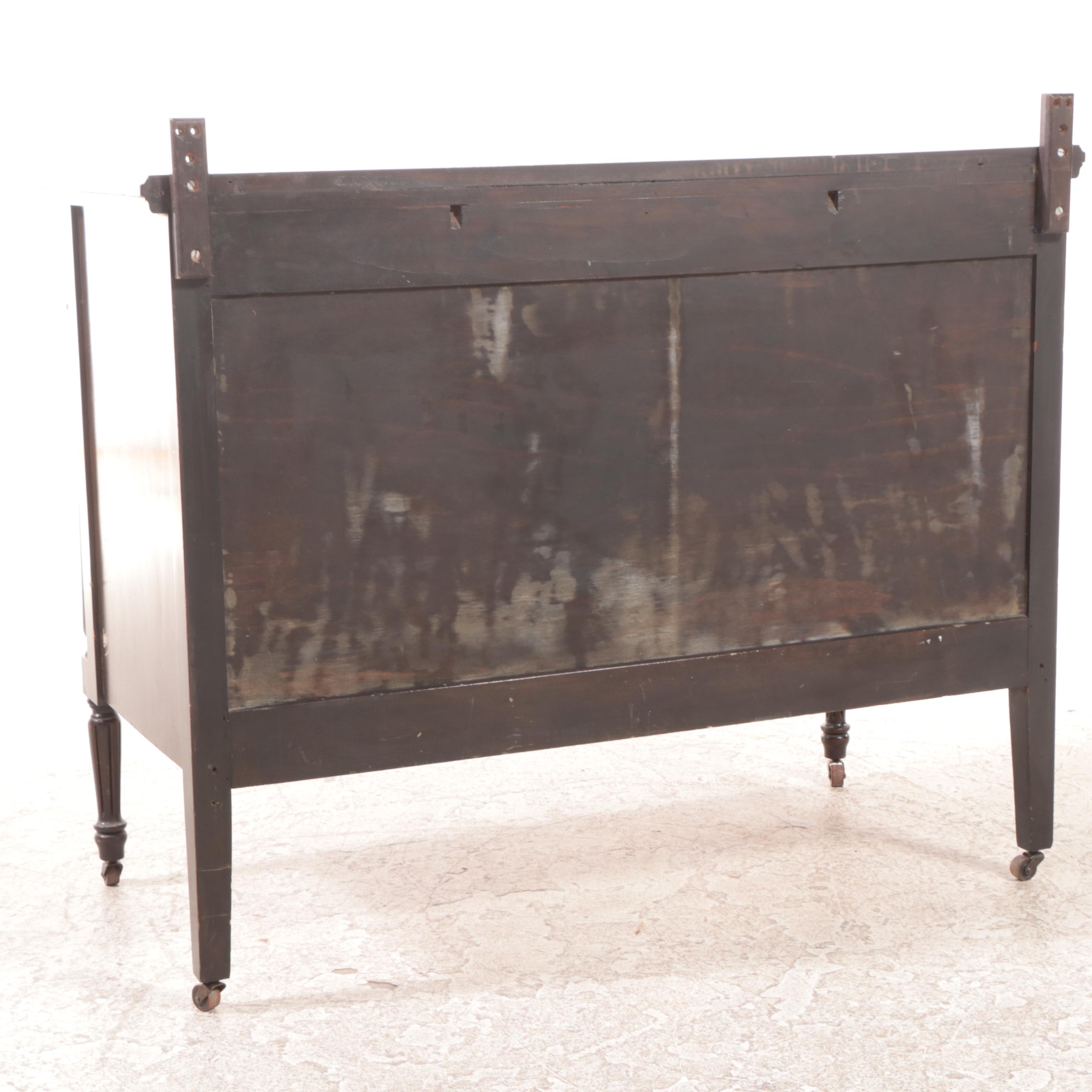 Neoclassical Style Mahogany Four-Drawer Dresser, Early 20th Century