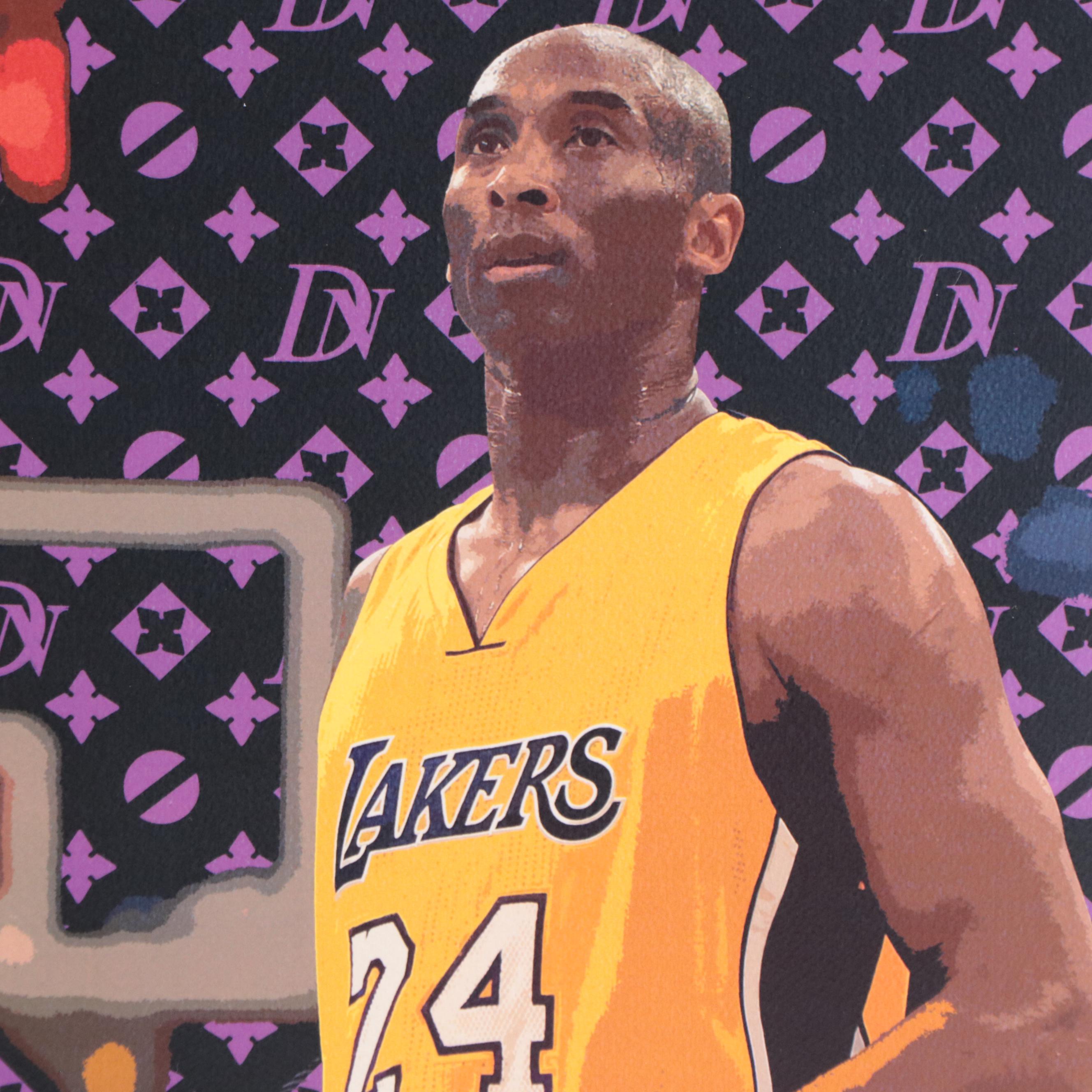 Death NYC Pop Art Graphic Prints of Kobe Bryant, 2020