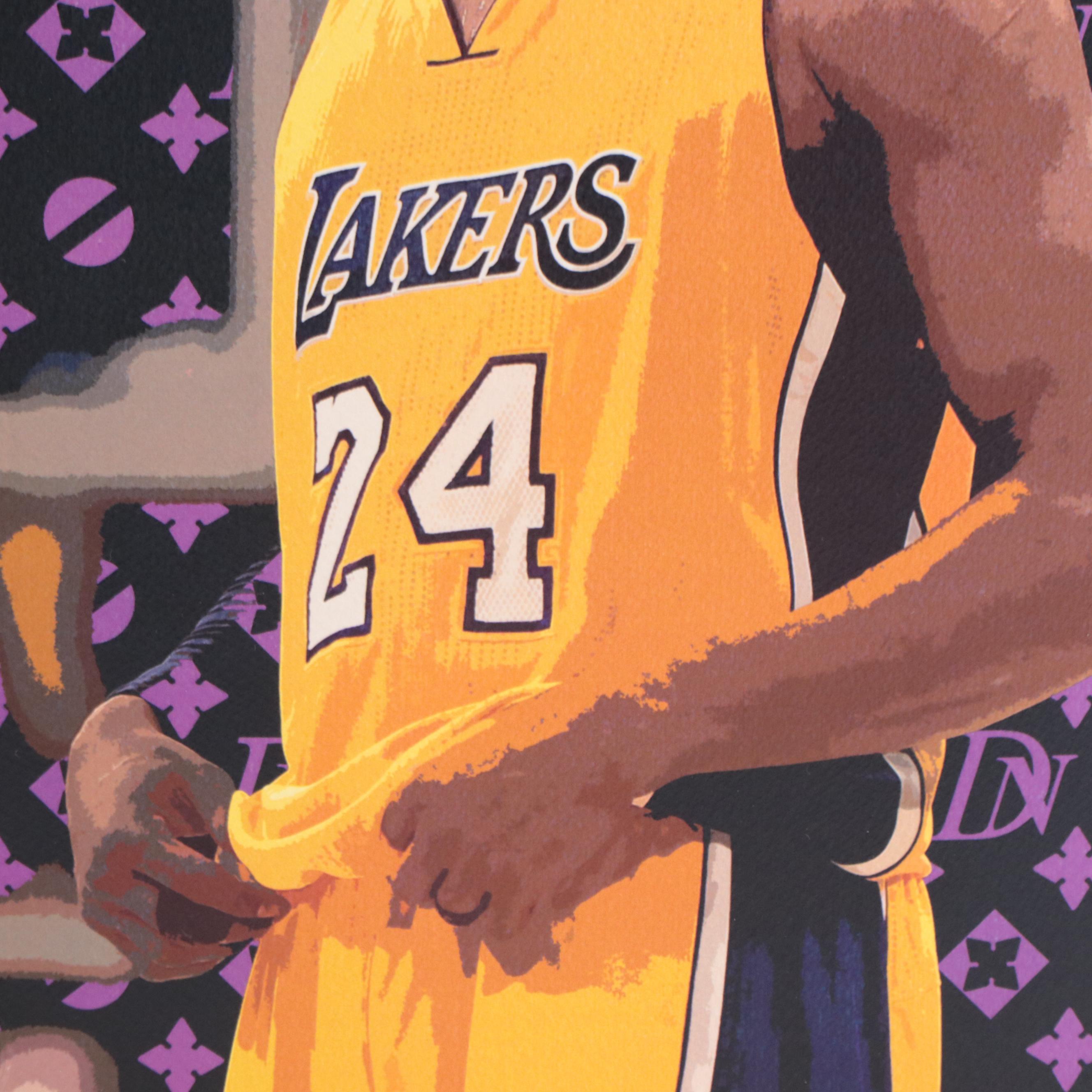 Death NYC Pop Art Graphic Prints of Kobe Bryant, 2020