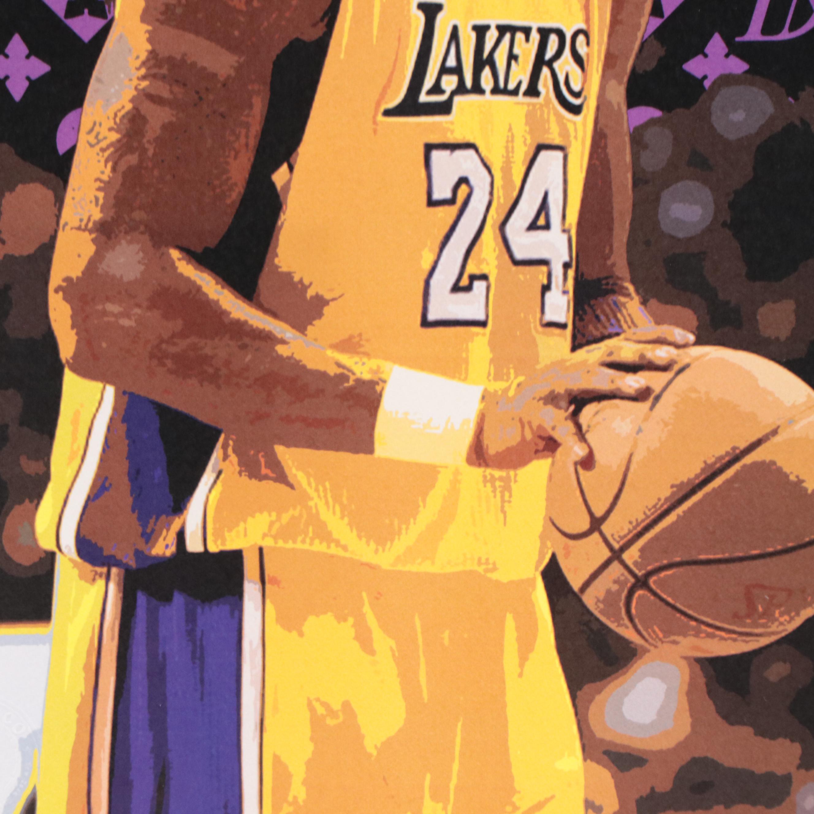 Death NYC Pop Art Graphic Prints of Kobe Bryant, 2020
