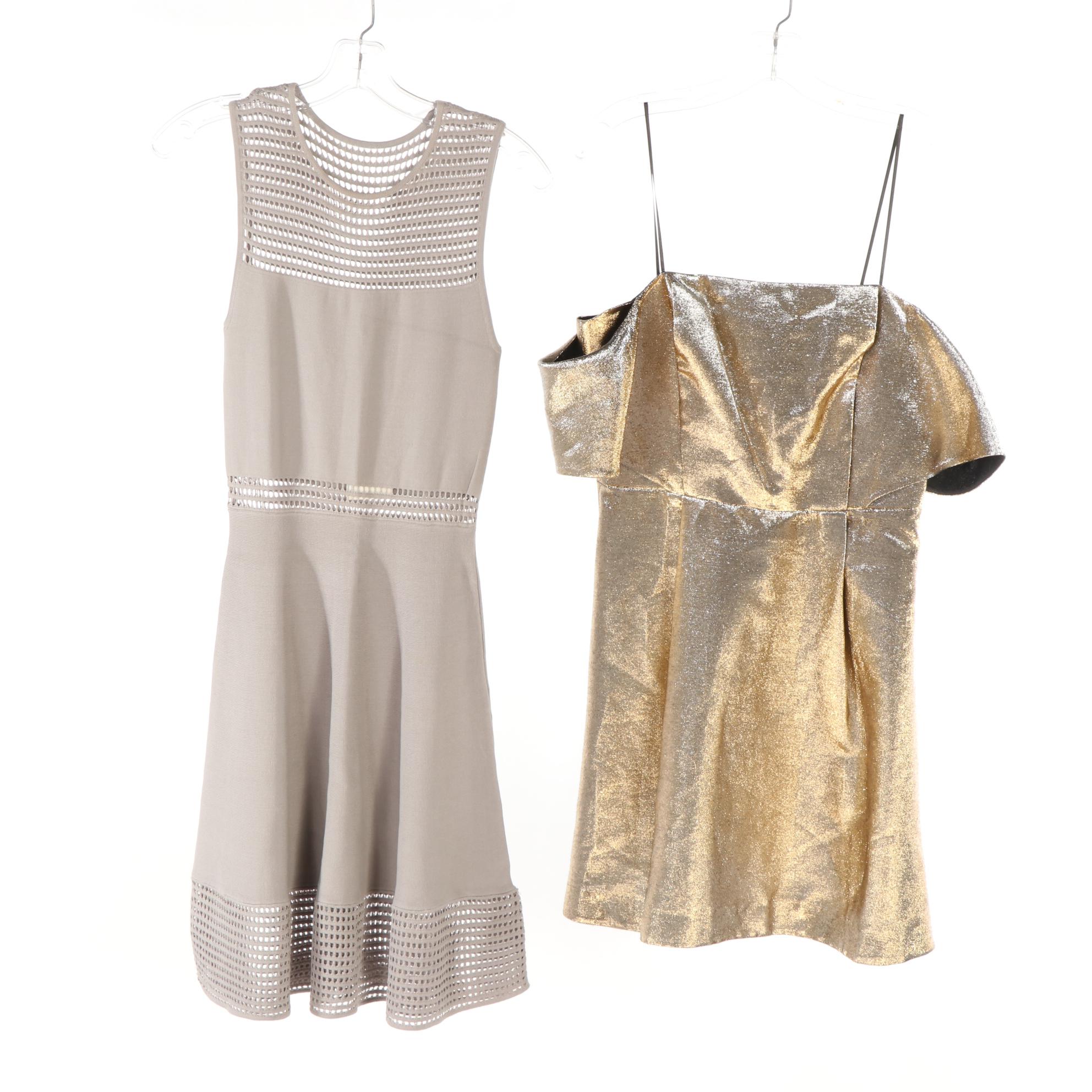 Carlisle Knit Dress, Tornby Ronny Kobo Dress, Sandro Metallic Dress, and More