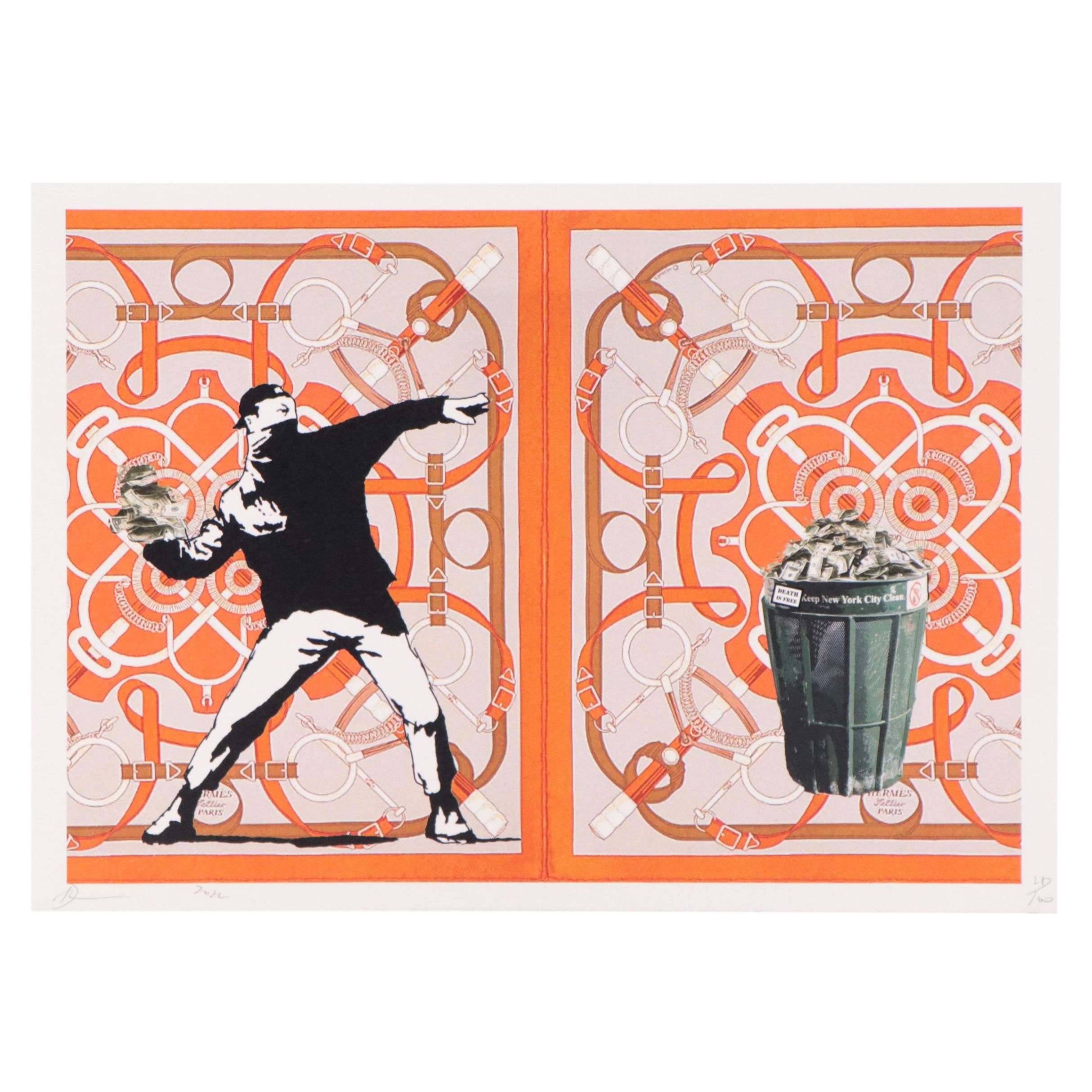 Death NYC Pop Art Graphic Print, 2022