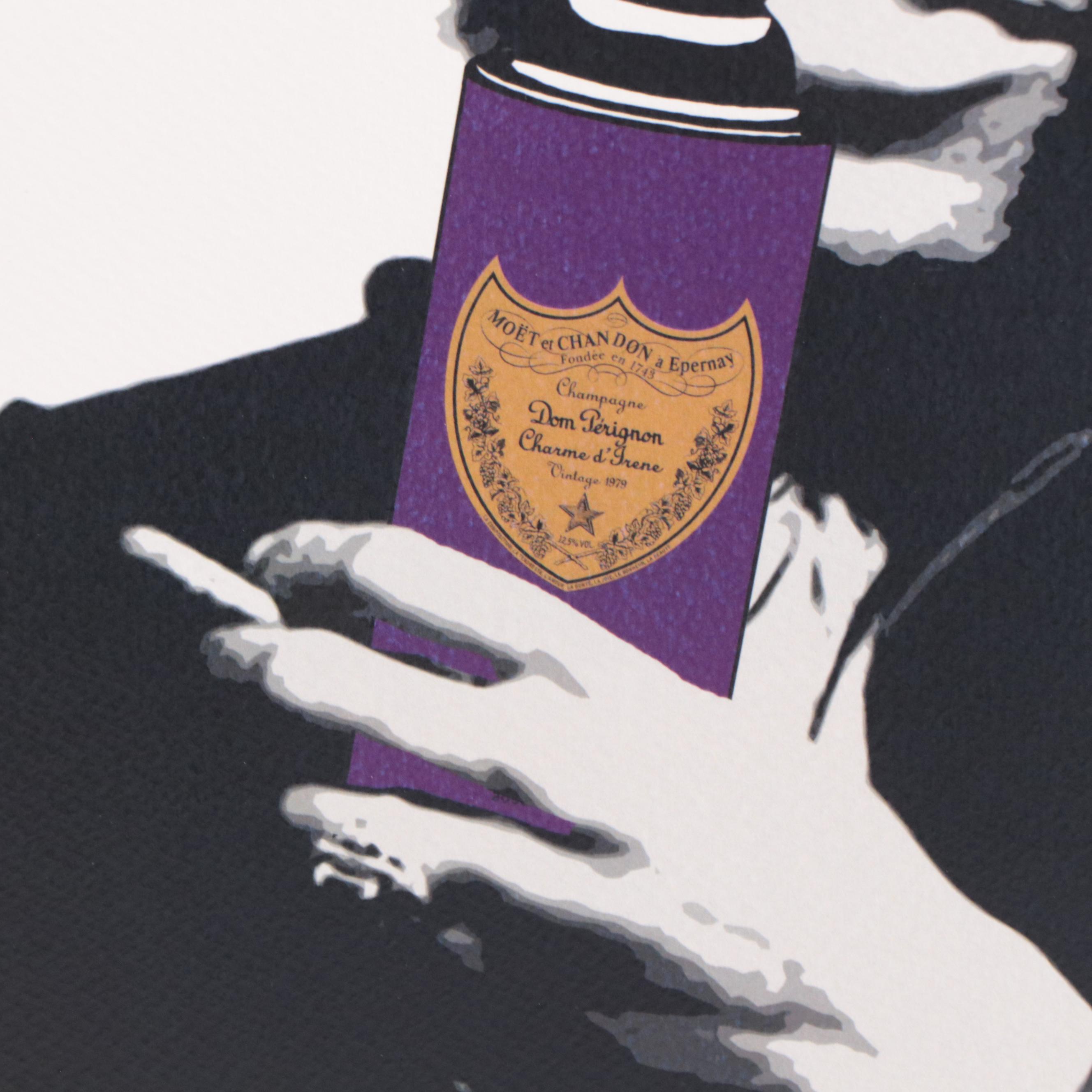 Death NYC Pop Art Graphic Print of Jimi Hendrix, 2020