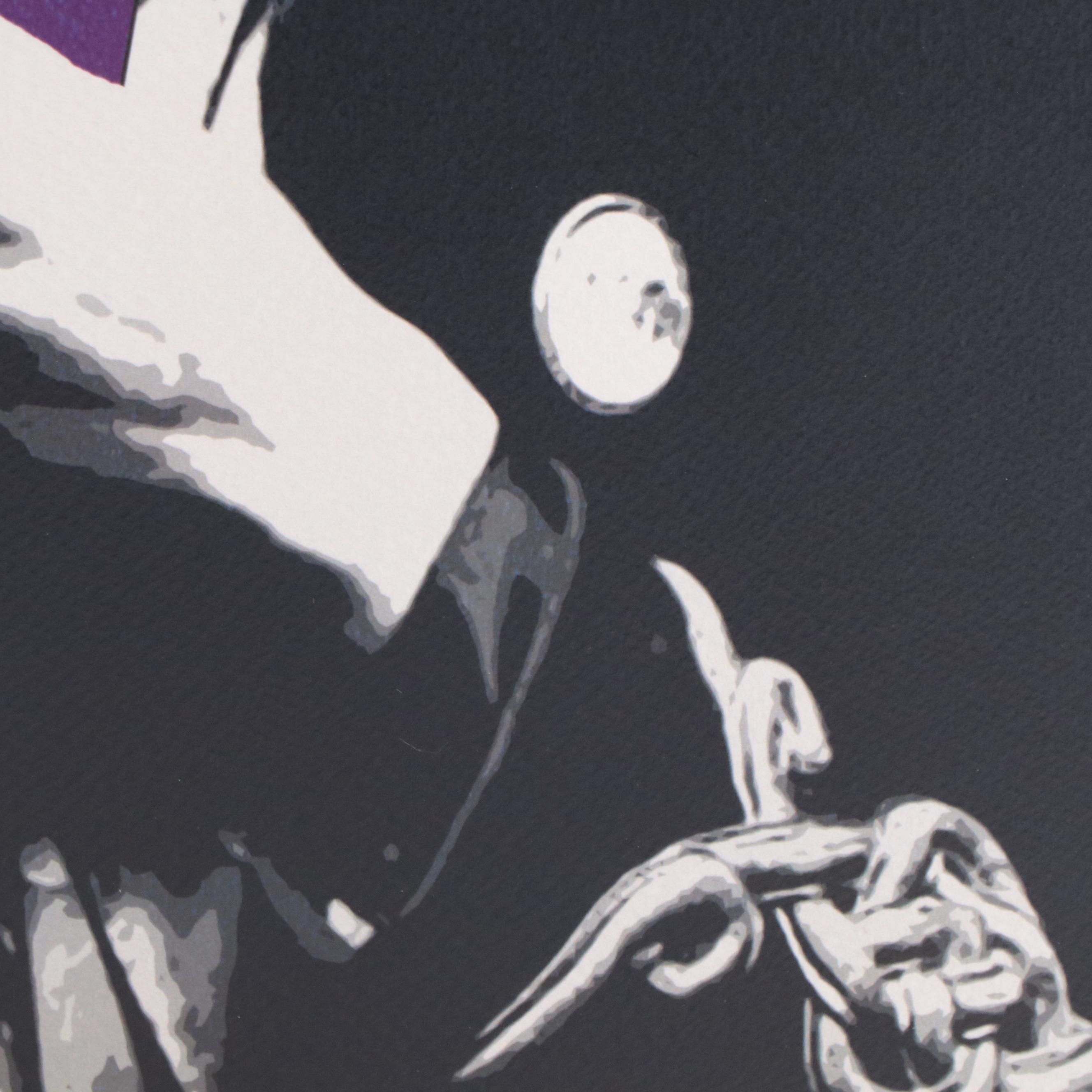 Death NYC Pop Art Graphic Print of Jimi Hendrix, 2020