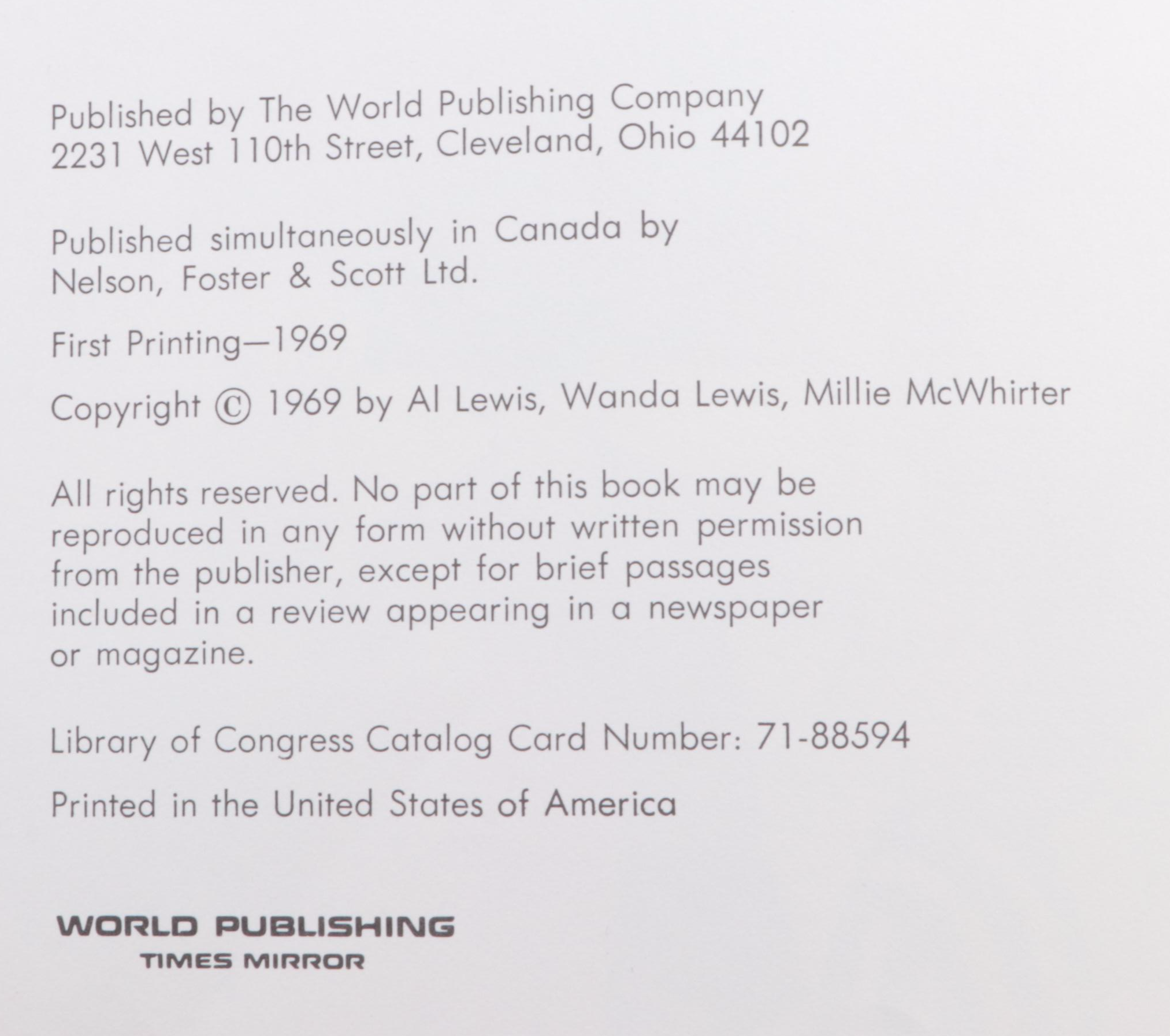 Signed "A Magic Morning with Uncle Al" by Millie McWhirter and More