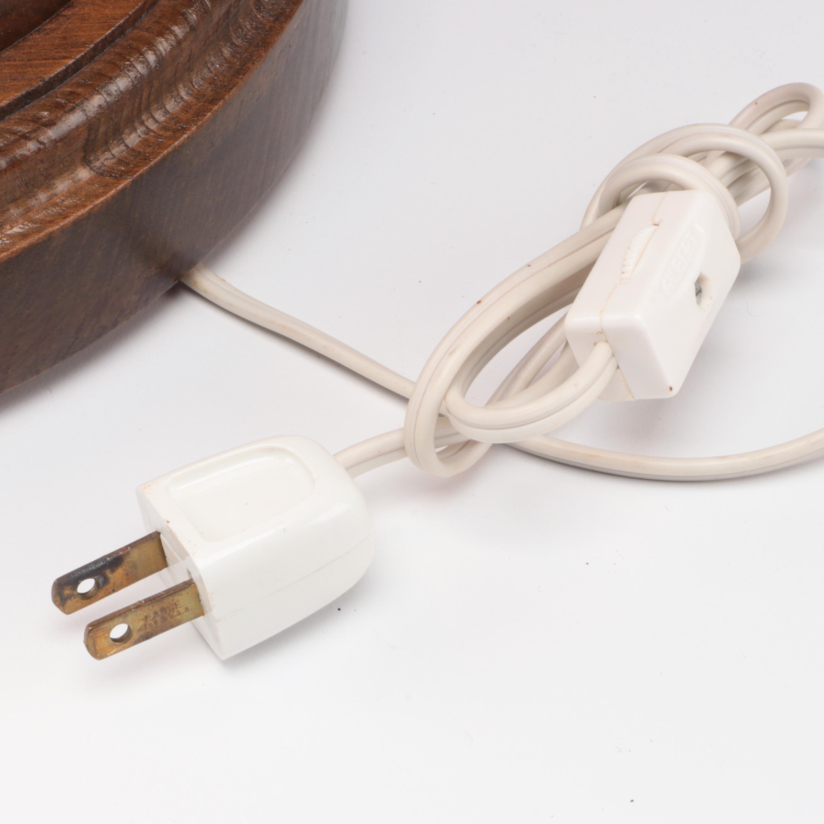 Artisan Made Copper Lighthouse Table Lamp, Mid to Late 20th Century