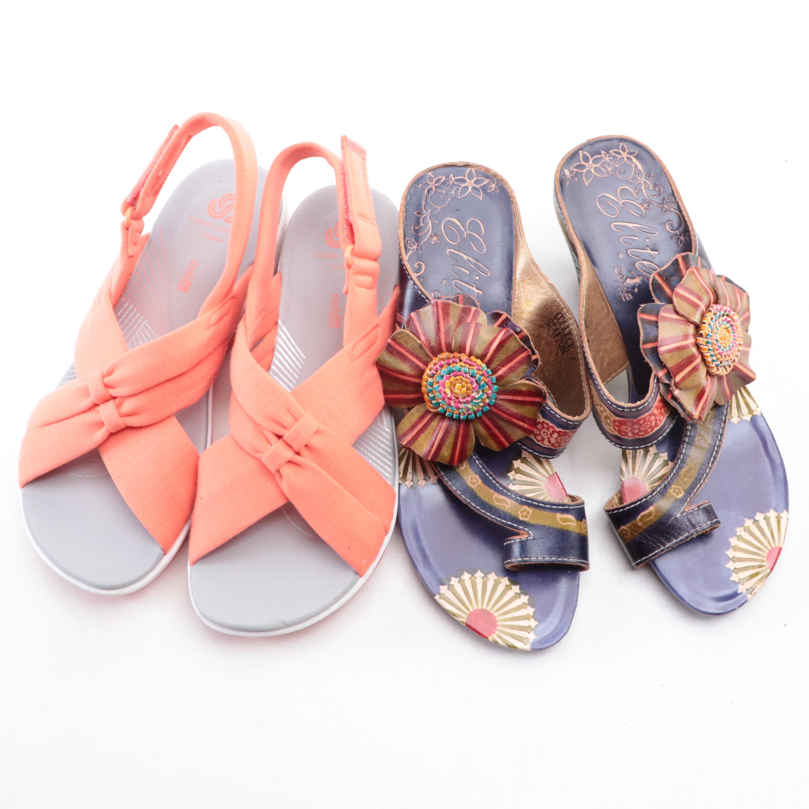 Isaac Mizrahi, Crocs, Skechers, Clarks, and Corky's Shoes