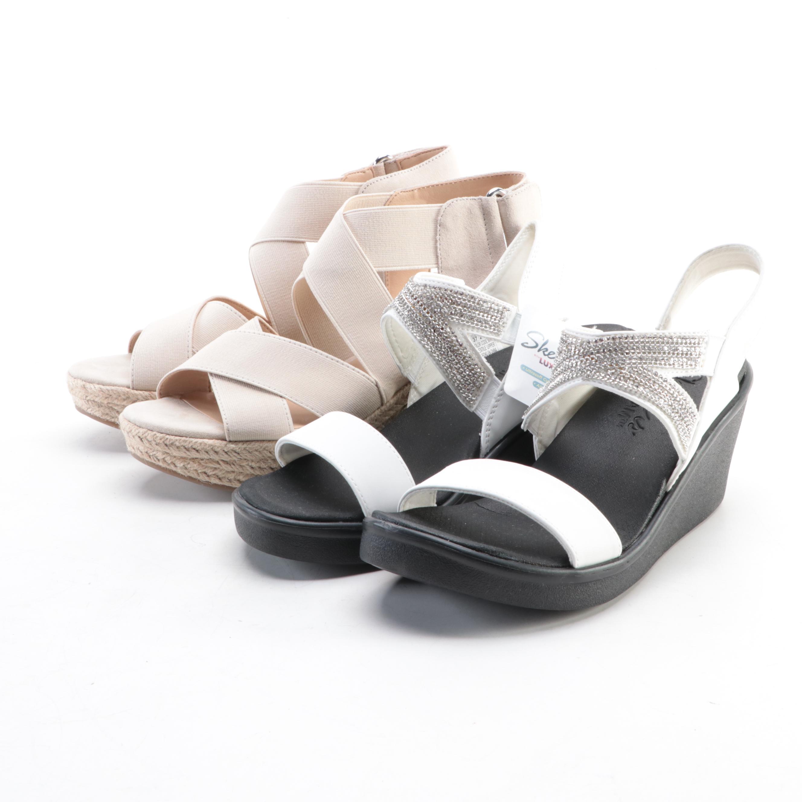 Isaac Mizrahi, Crocs, Skechers, Clarks, and Corky's Shoes