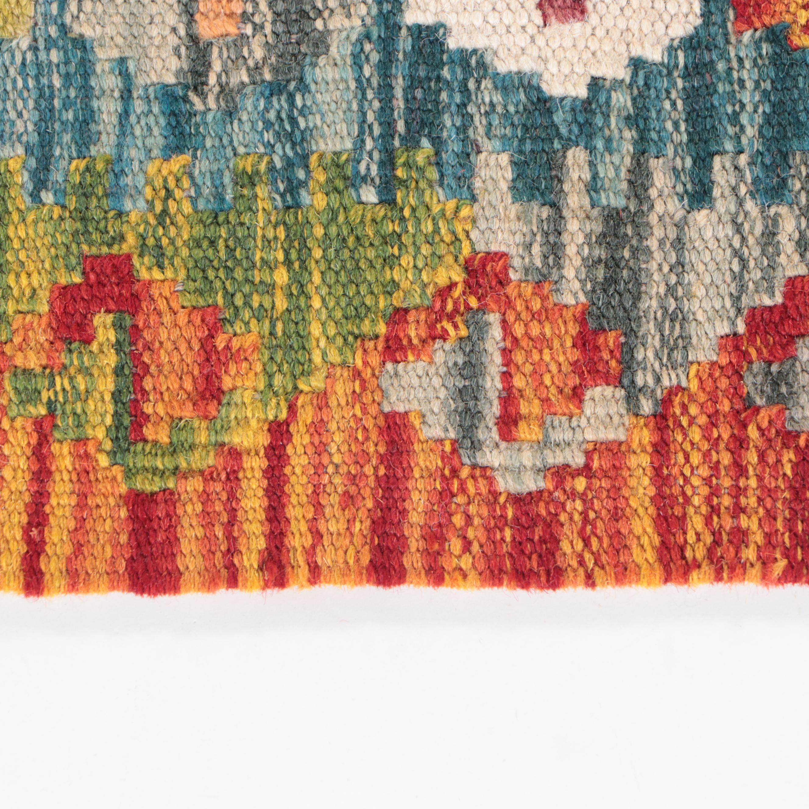 2'5 x 6'9 Handwoven Pakistani Kilim Carpet Runner