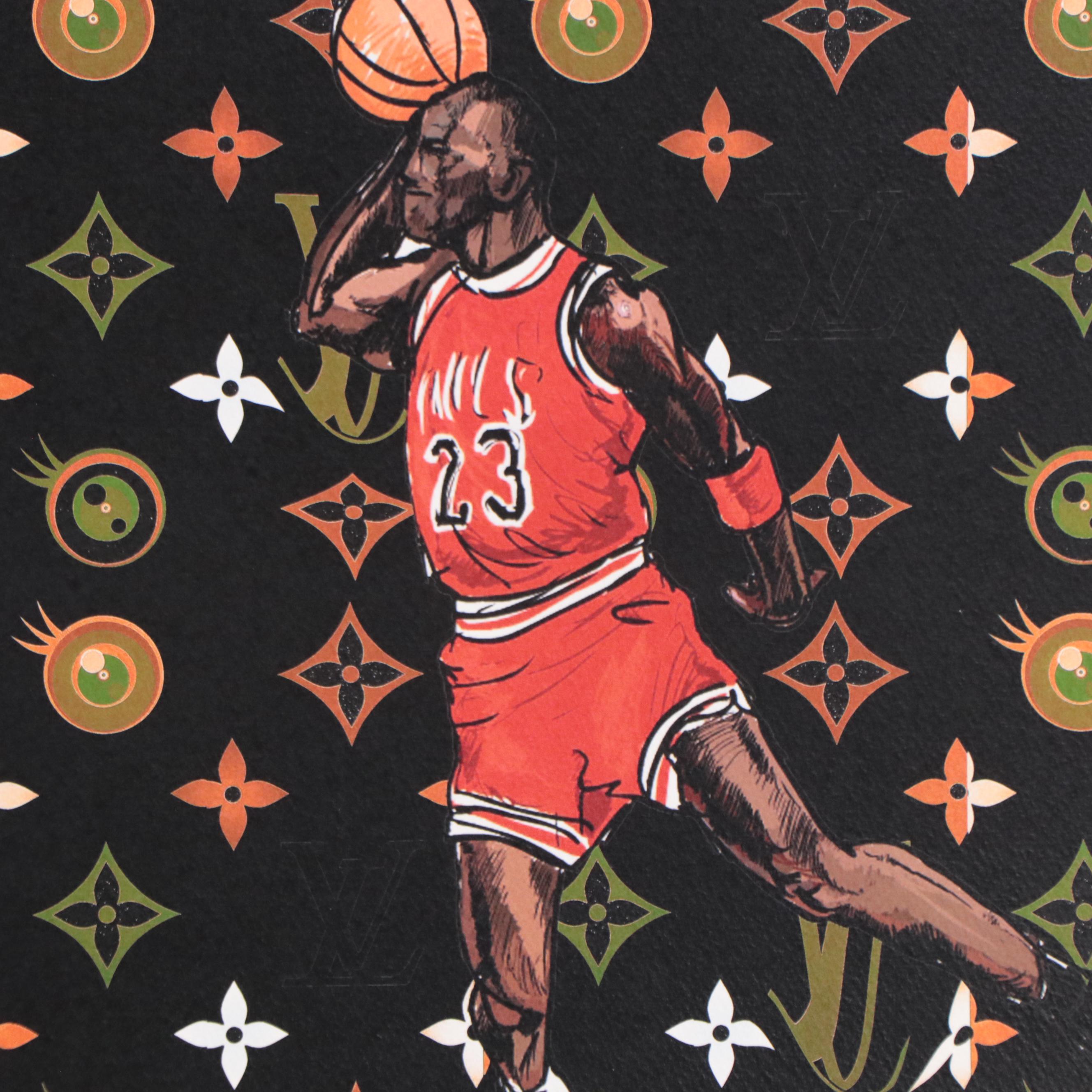 Death NYC Pop Art Basketball Theme Graphic Prints, 21st Century