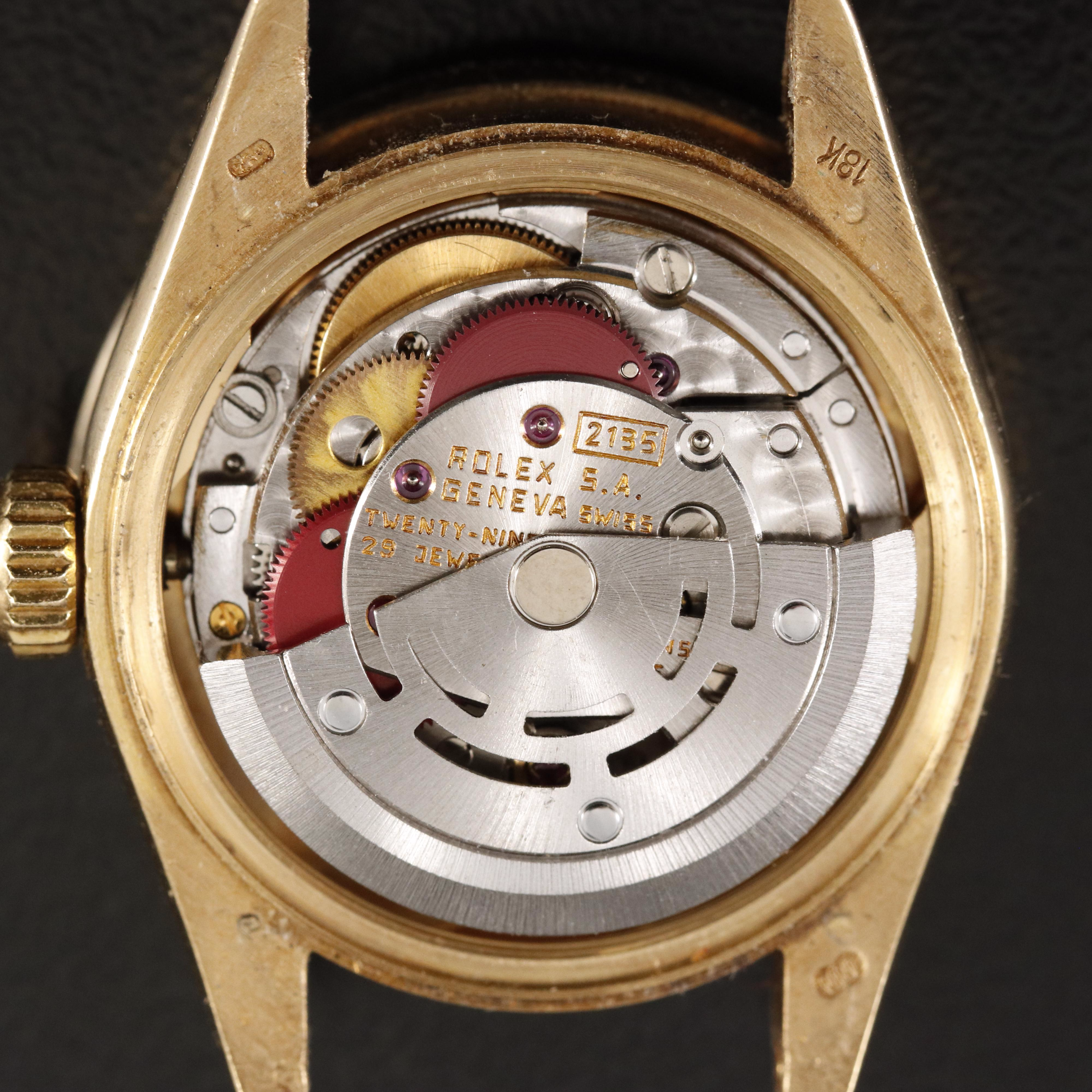 Rolex 18K Datejust Diamond Dial and Bezel President Watch