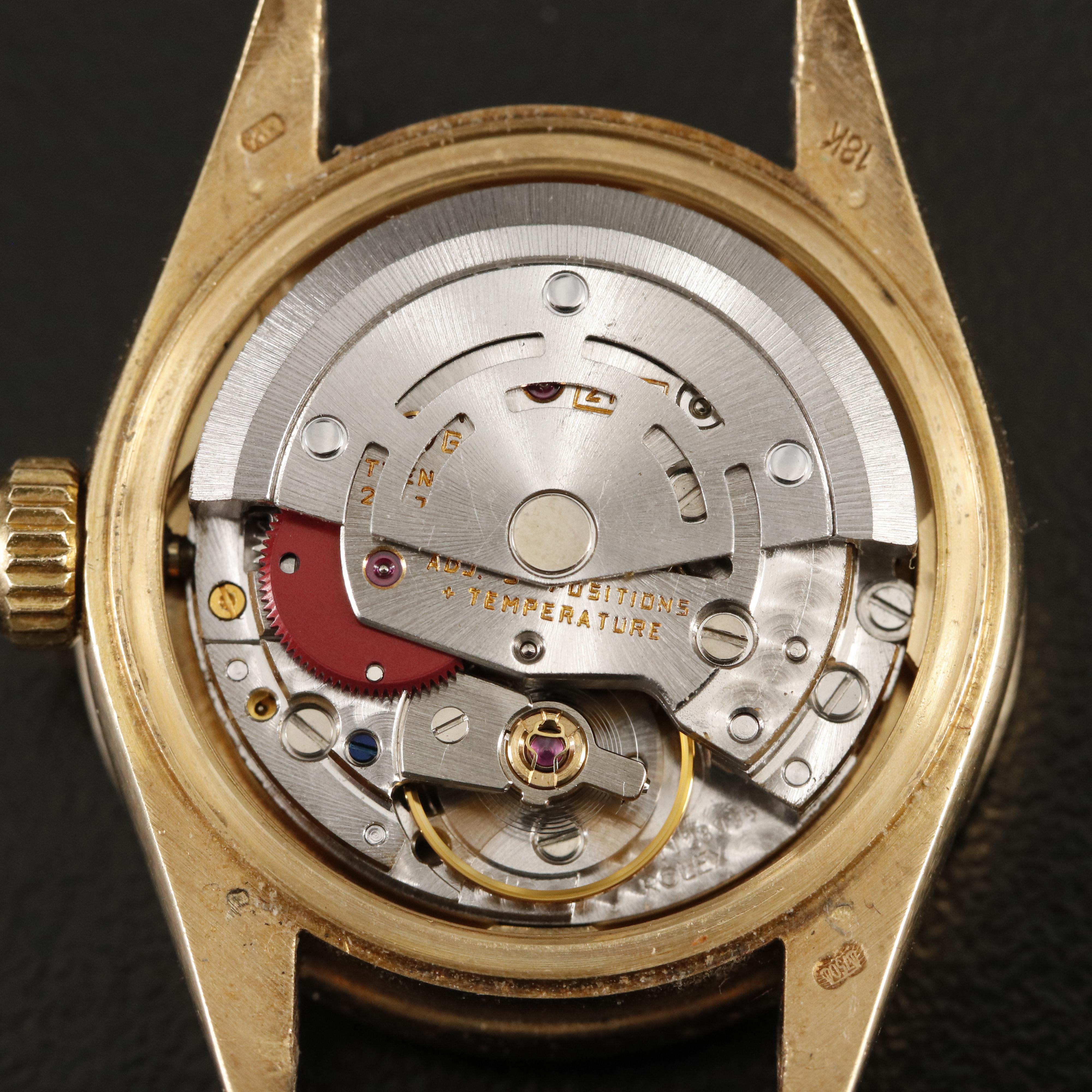 Rolex 18K Datejust Diamond Dial and Bezel President Watch