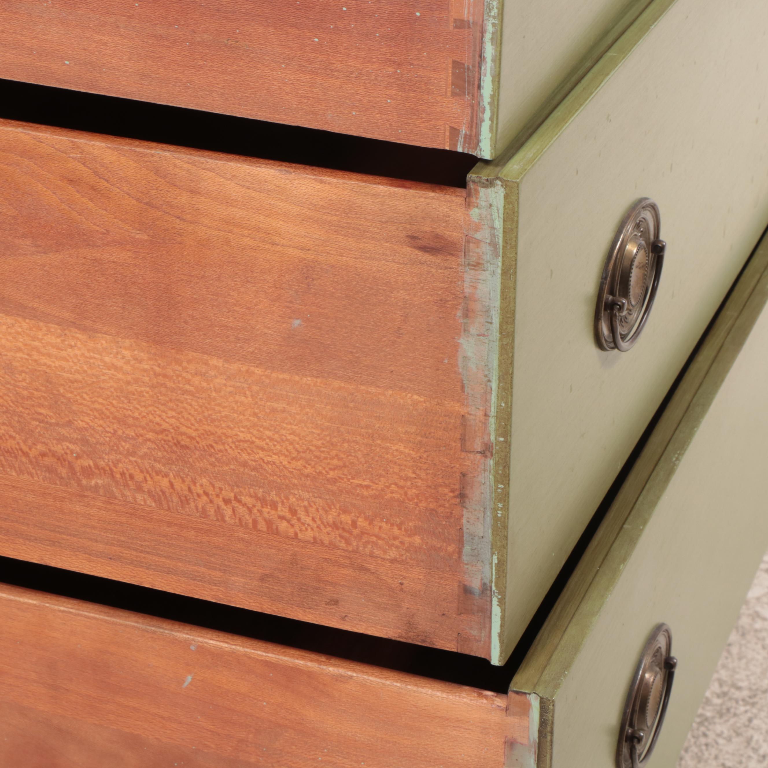 Northern Furniture Co. Federal Style Paint-Decorated Three-Drawer Dresser