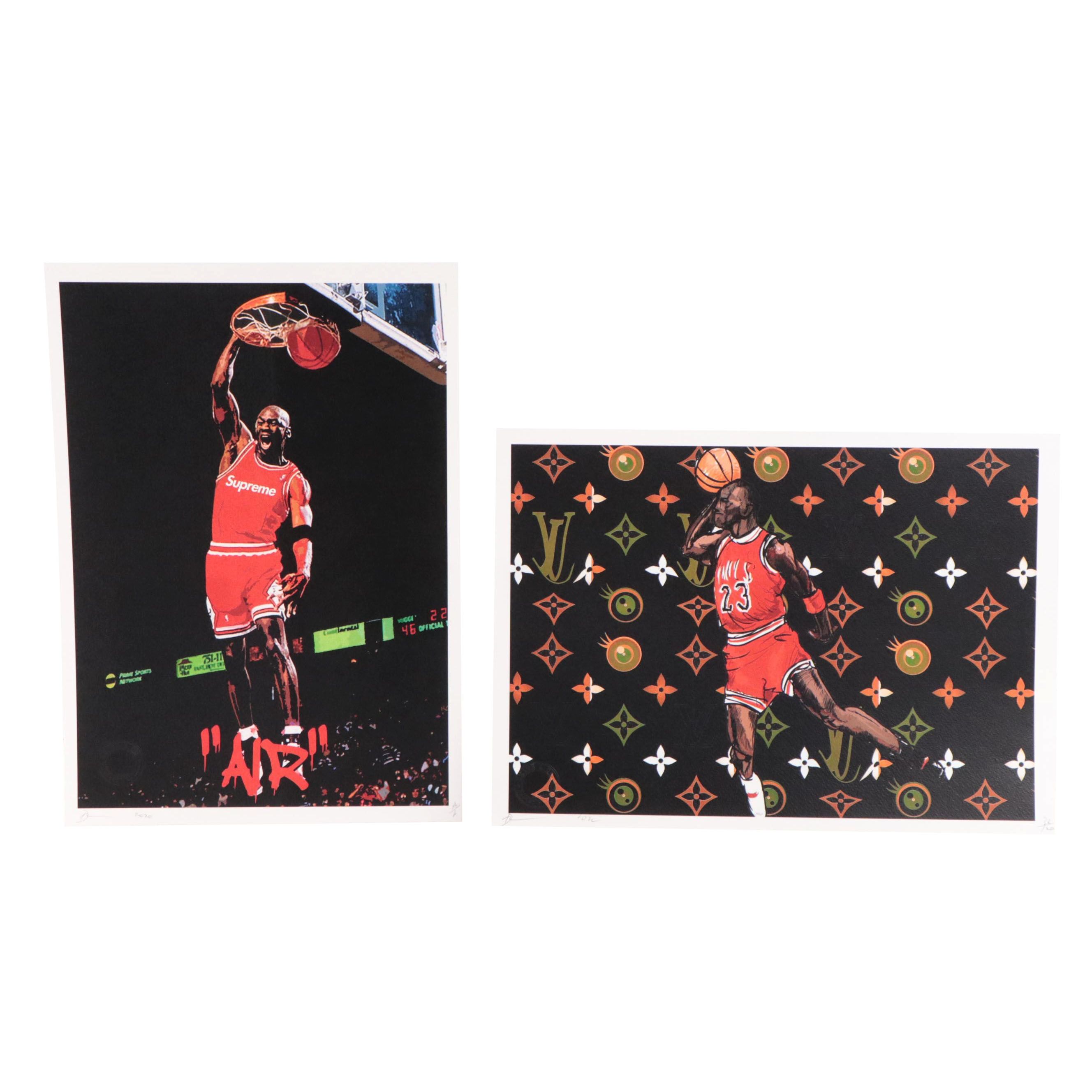 Death NYC Pop Art Basketball Theme Graphic Prints, 21st Century