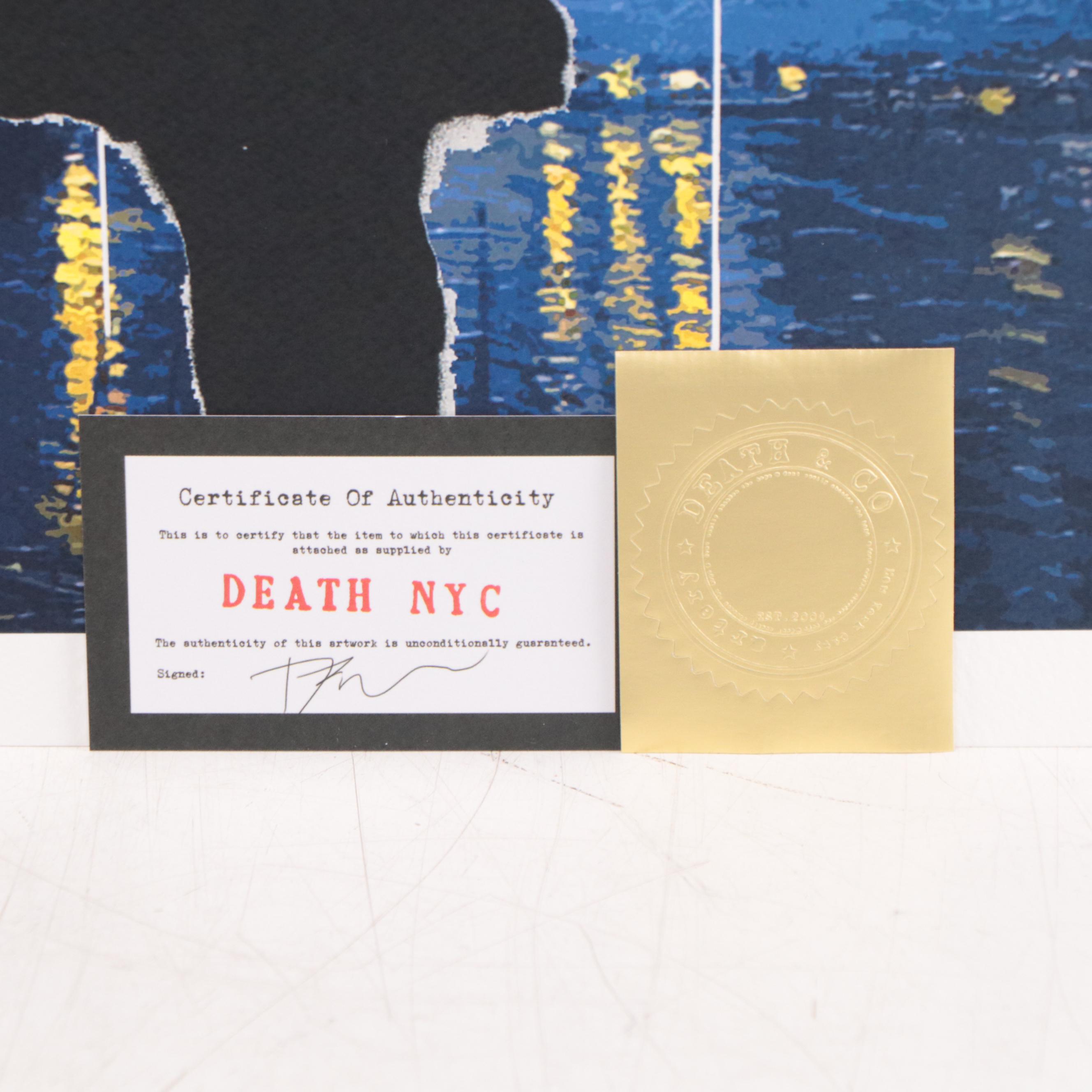 Death NYC Pop Art Graphic Print, 2022