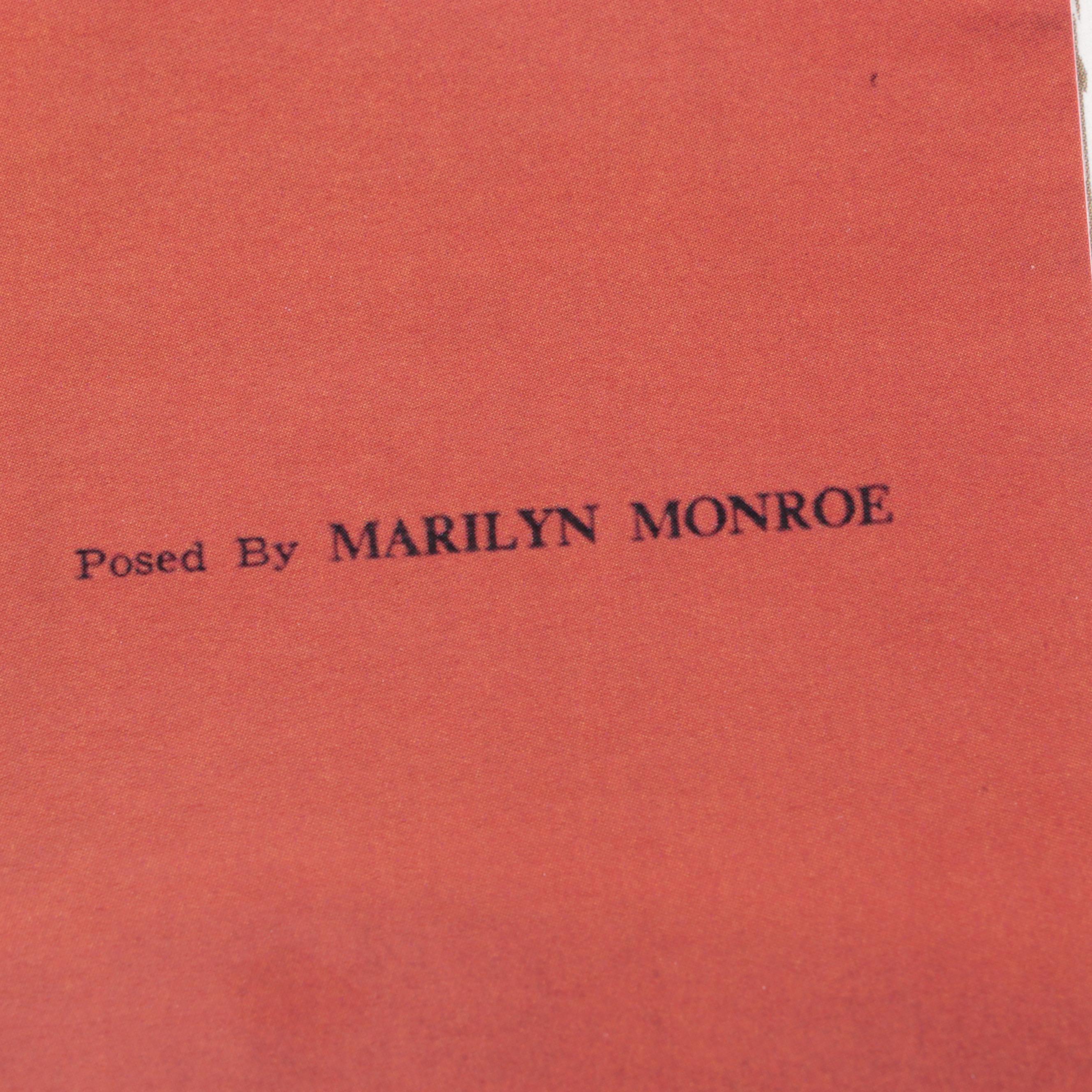 Marilyn Monroe Calendar, Prints and Business Cards Featuring "Golden Dreams"