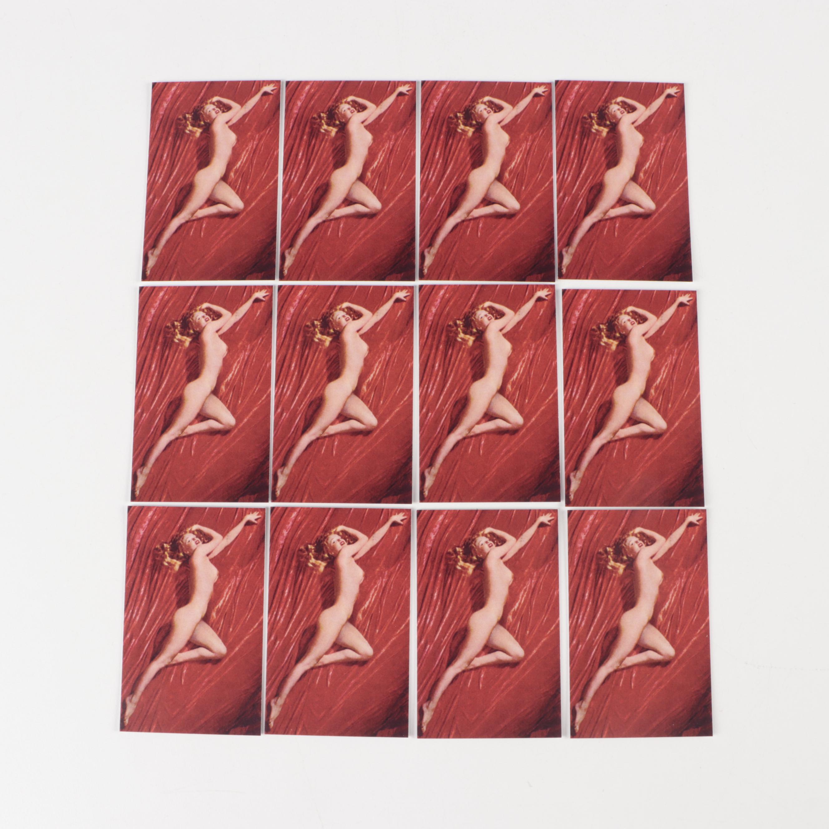 Marilyn Monroe Calendar, Prints and Business Cards Featuring "Golden Dreams"