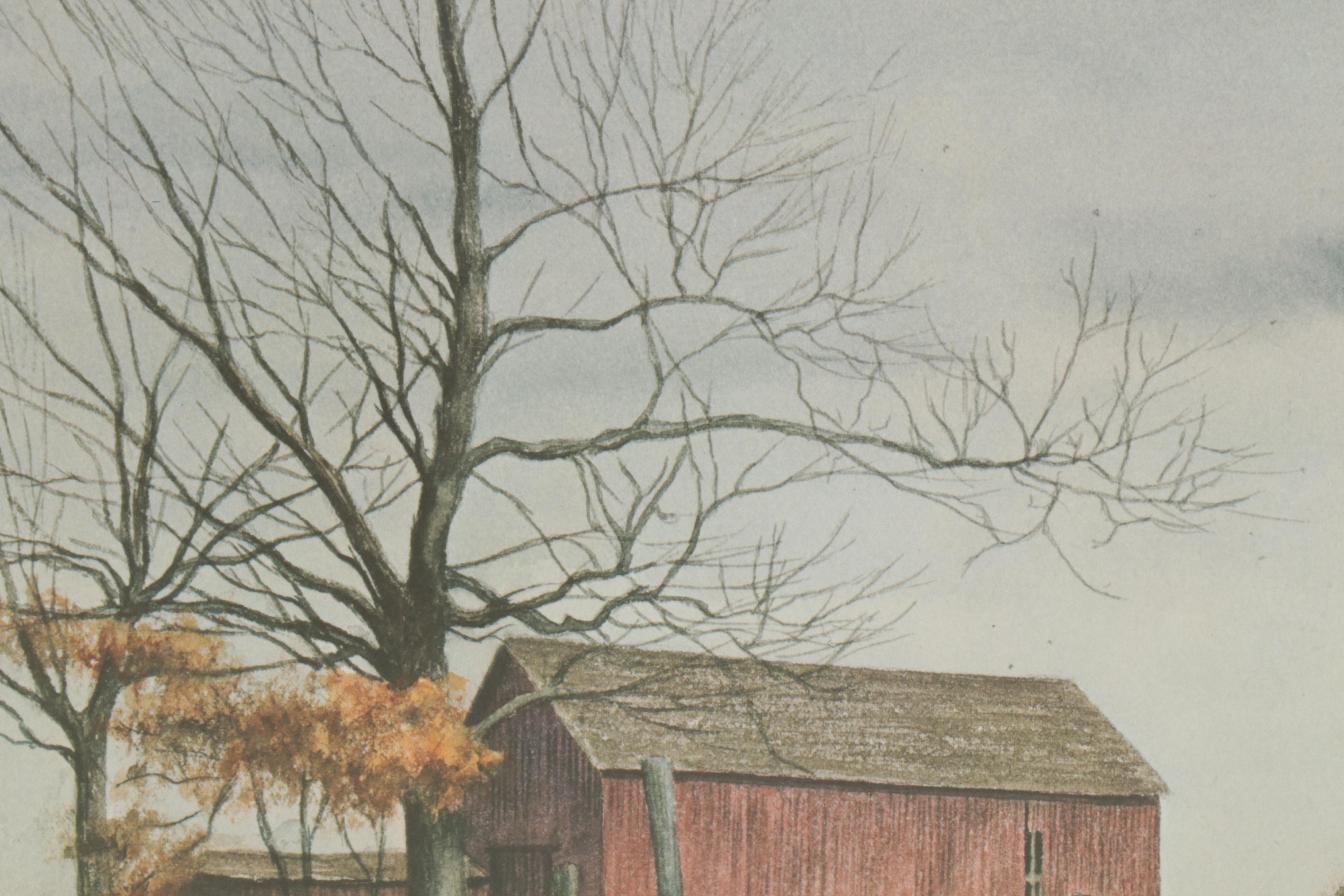 Harold Collins and Tom Kenney Offset Lithographs, Late 20th Century