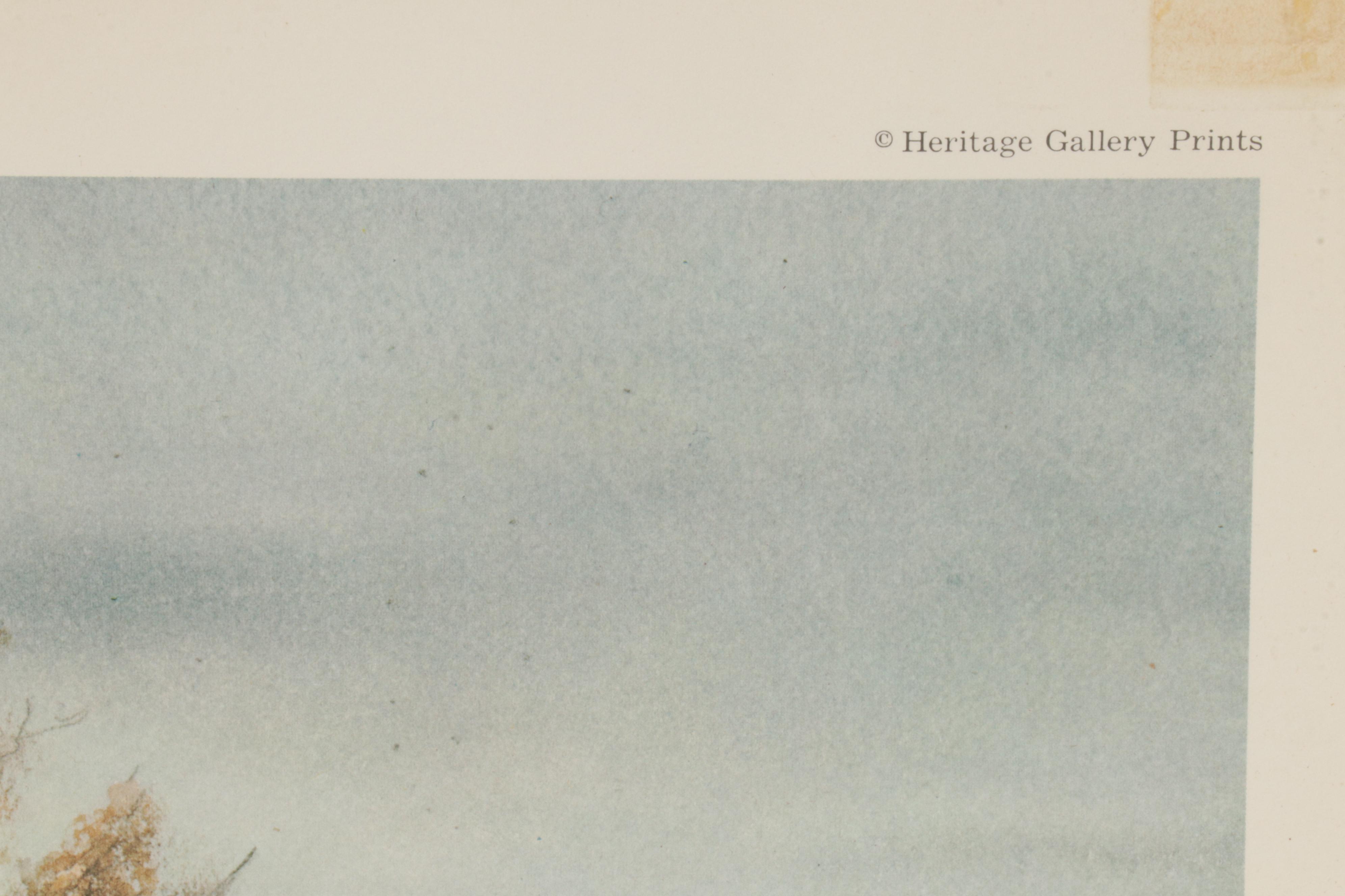 Harold Collins and Tom Kenney Offset Lithographs, Late 20th Century