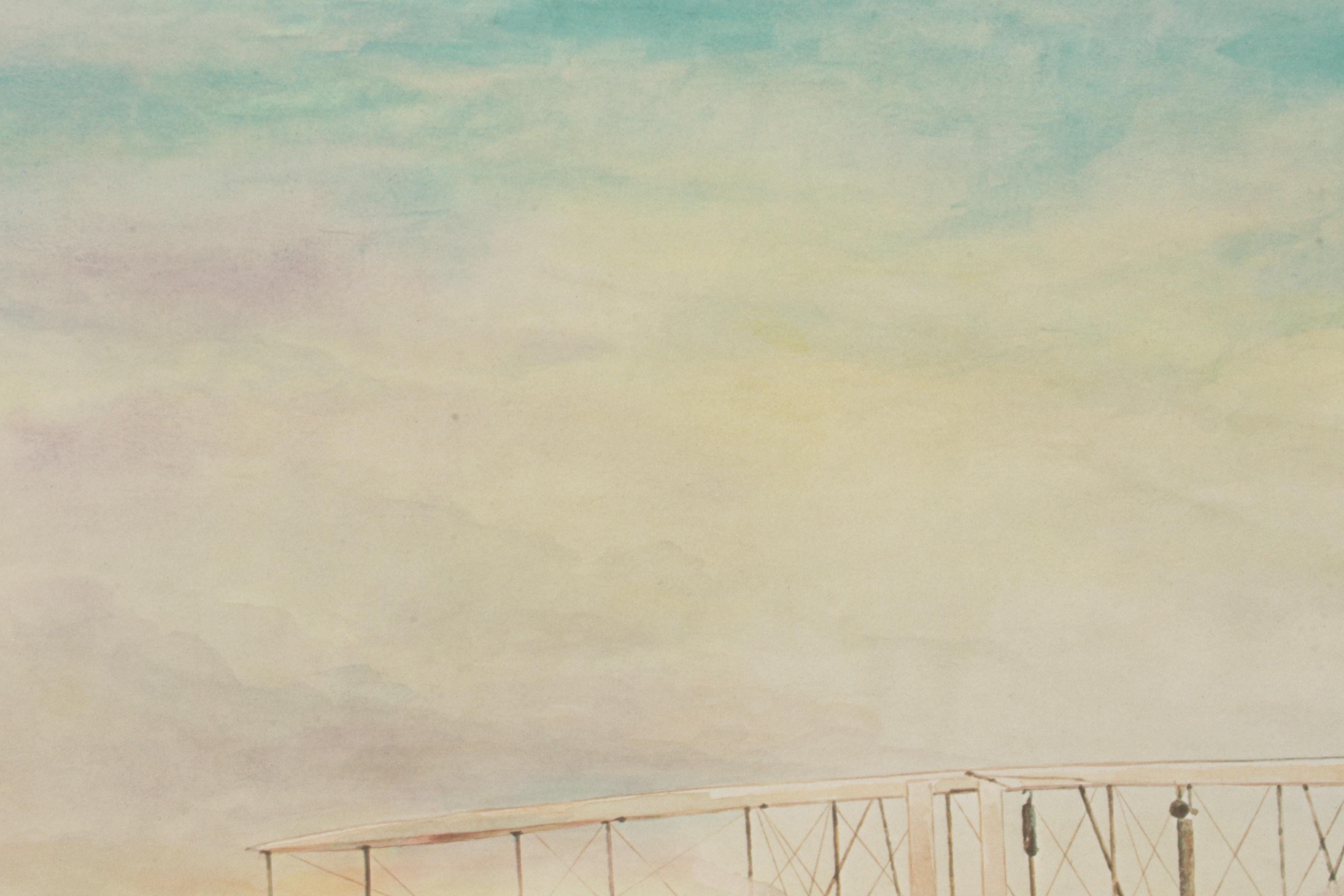 Harold Collins and Tom Kenney Offset Lithographs, Late 20th Century