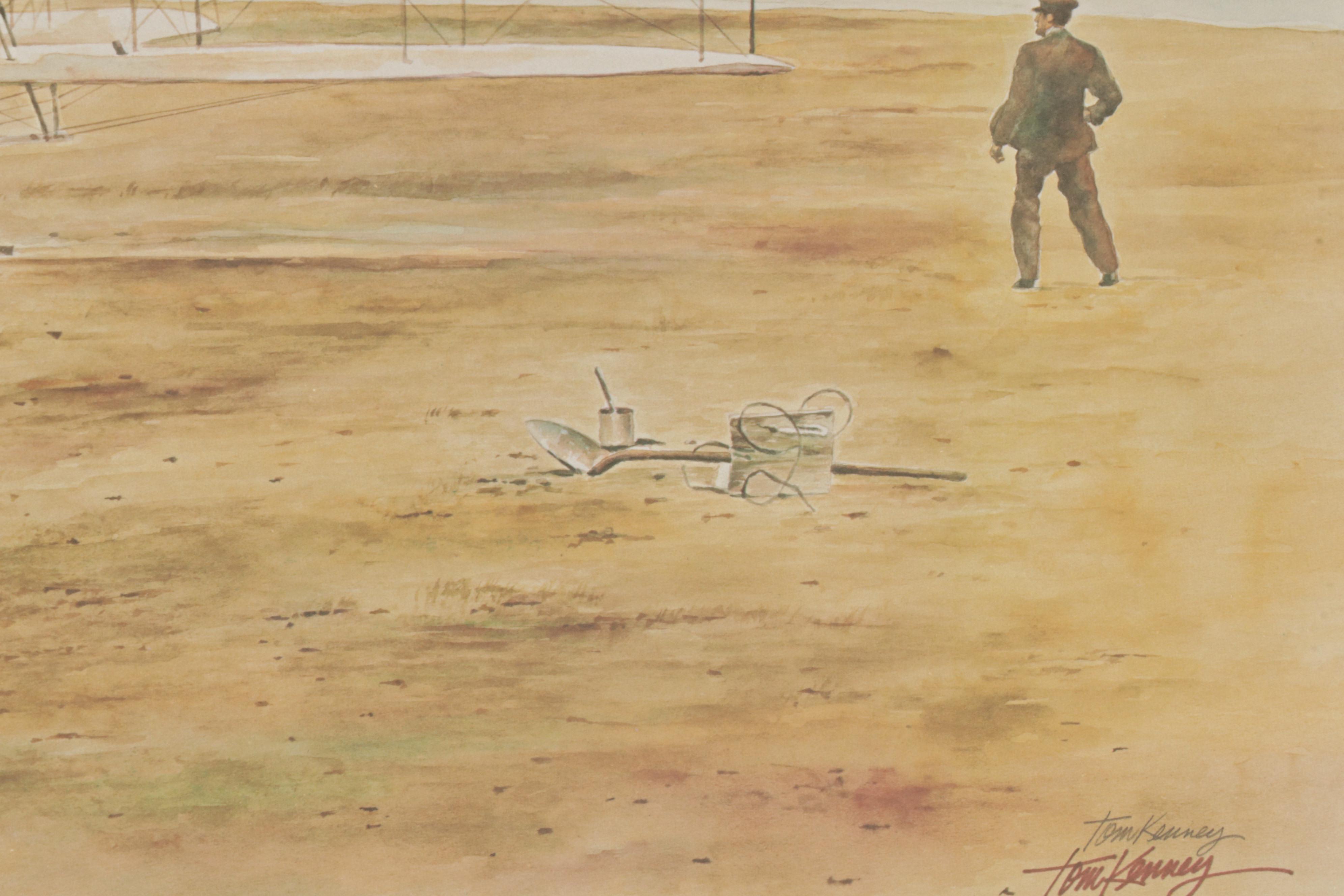 Harold Collins and Tom Kenney Offset Lithographs, Late 20th Century