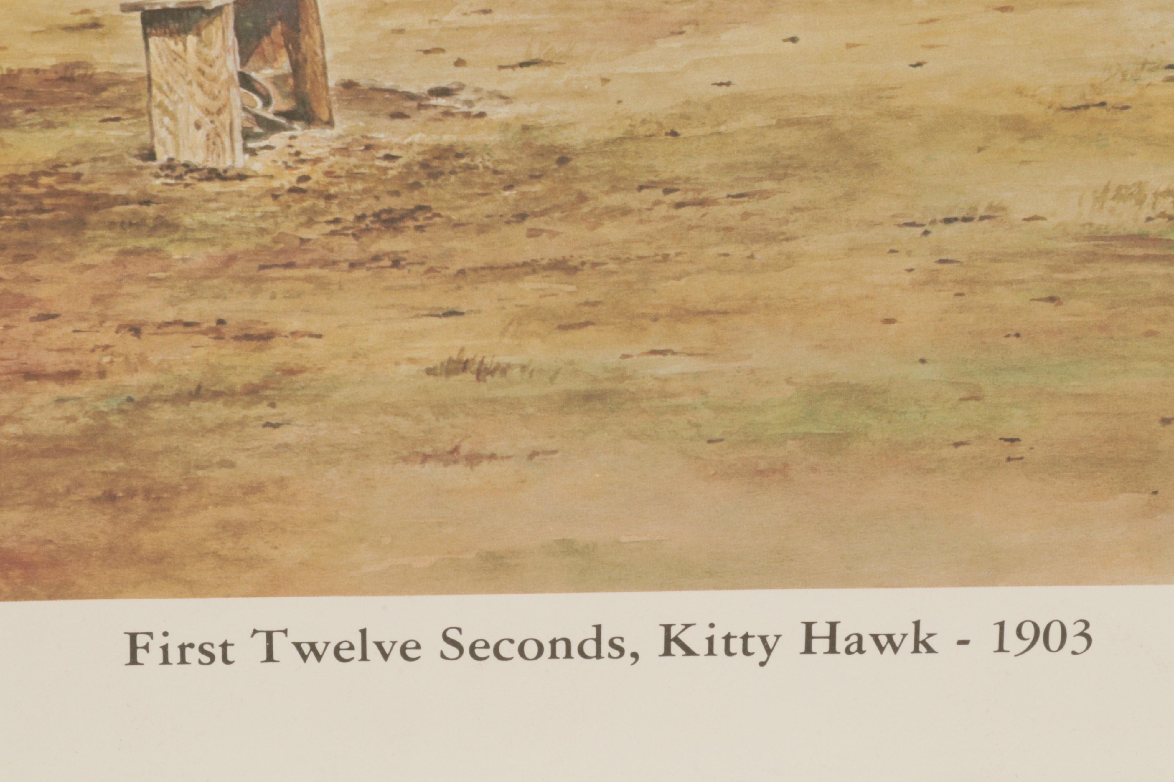 Harold Collins and Tom Kenney Offset Lithographs, Late 20th Century