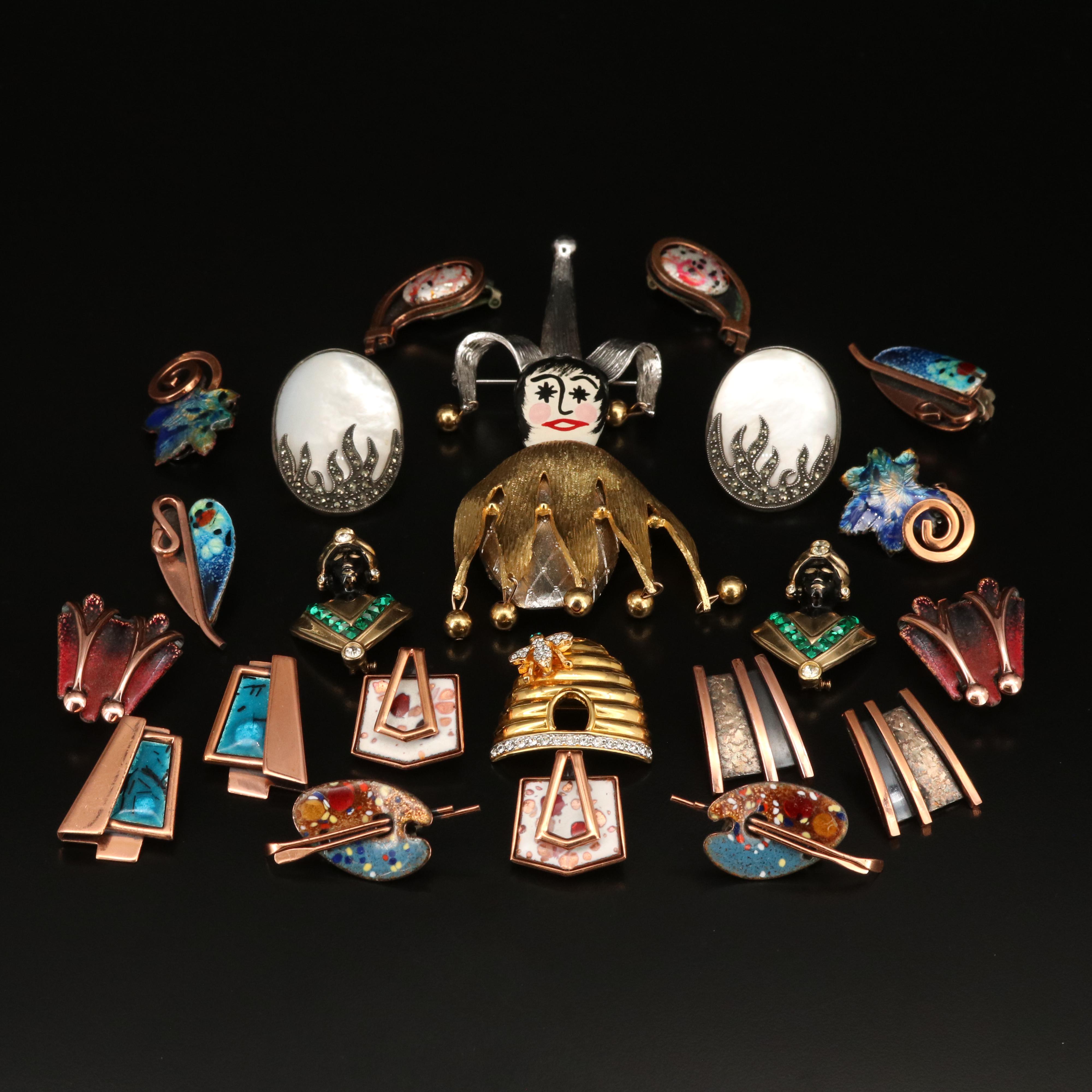 Judith Jack, Renoir and Matisse Featured in Earring and Brooch Collection