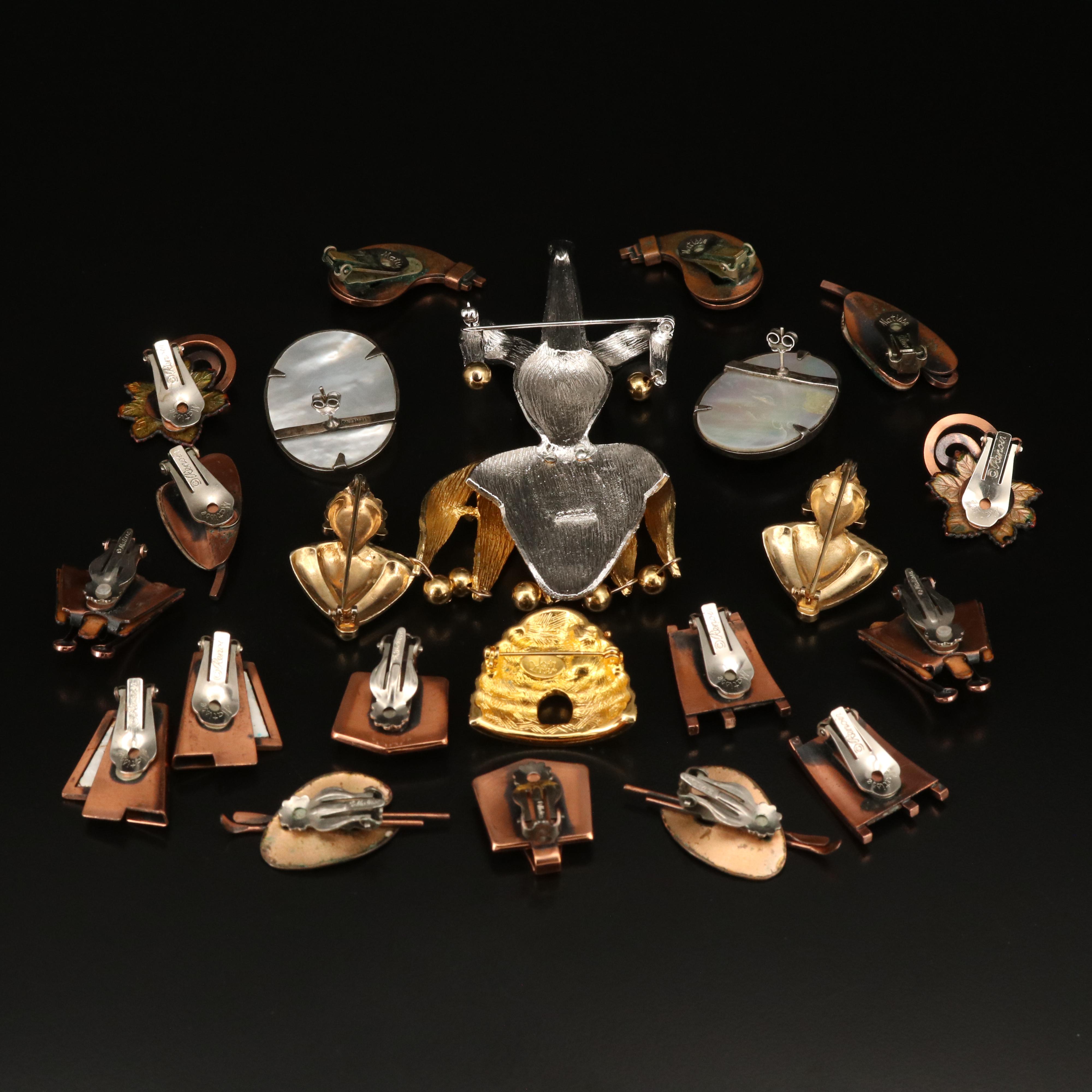 Judith Jack, Renoir and Matisse Featured in Earring and Brooch Collection