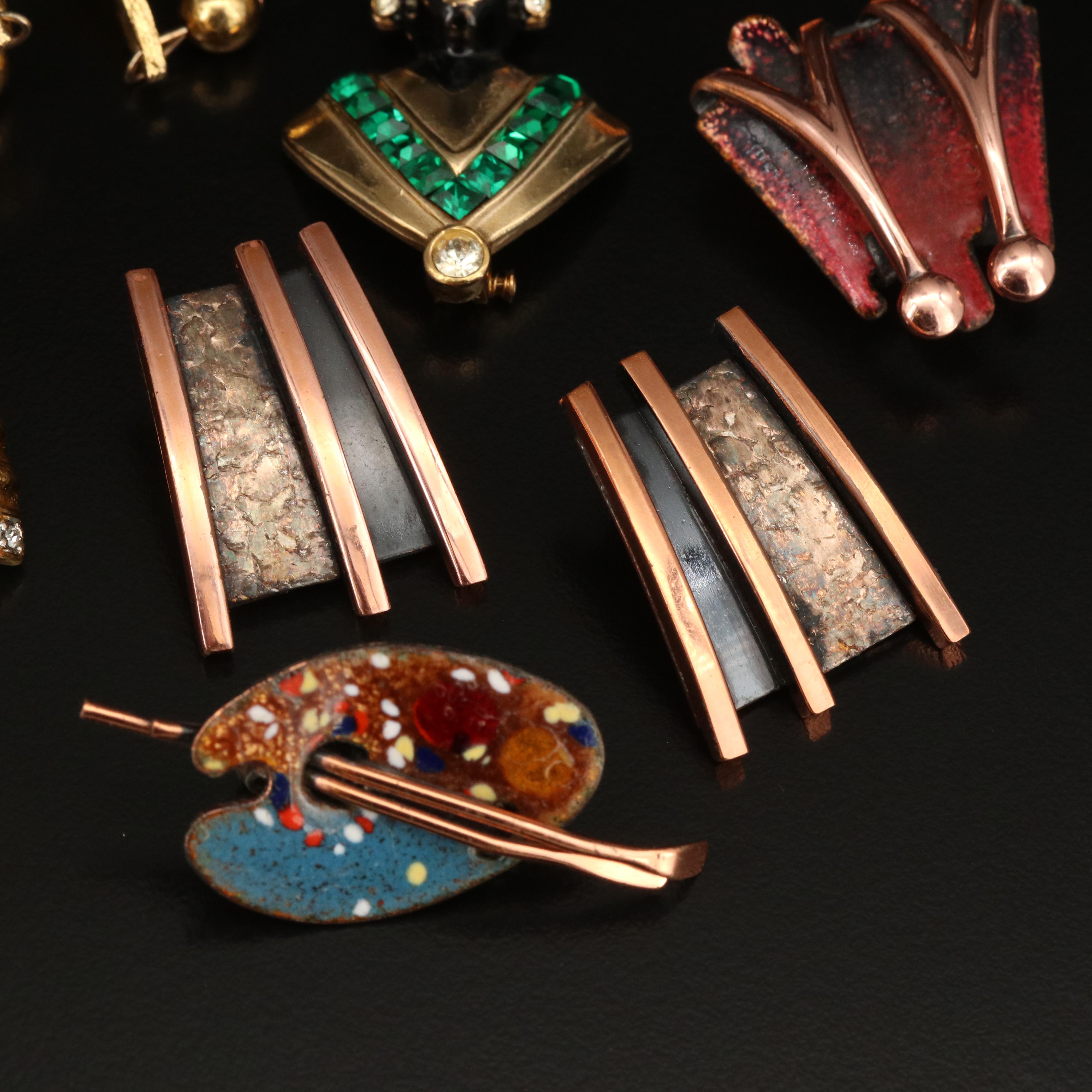 Judith Jack, Renoir and Matisse Featured in Earring and Brooch Collection