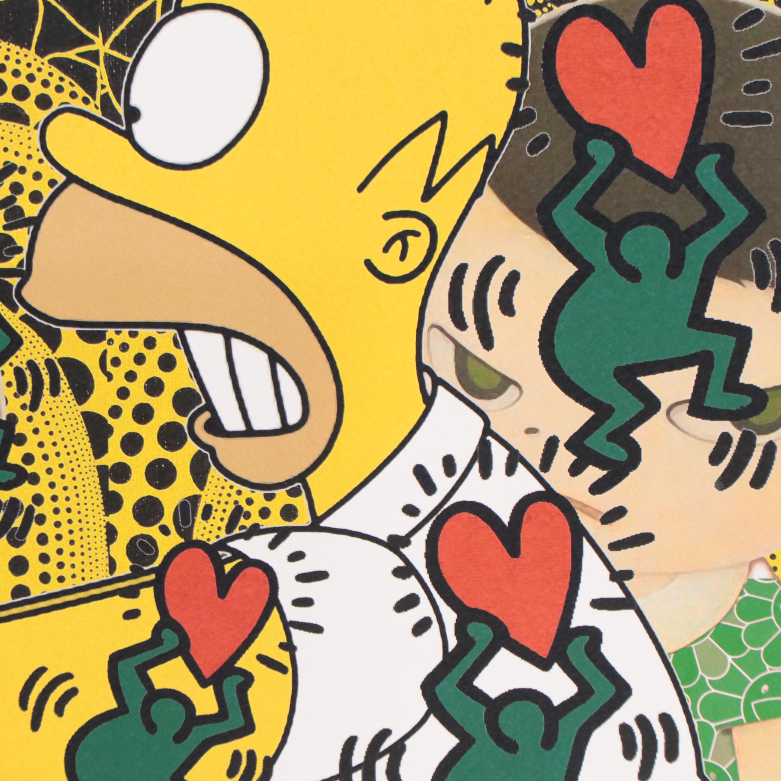 Death NYC Pop Art Graphic Print of The Simpsons, 2020