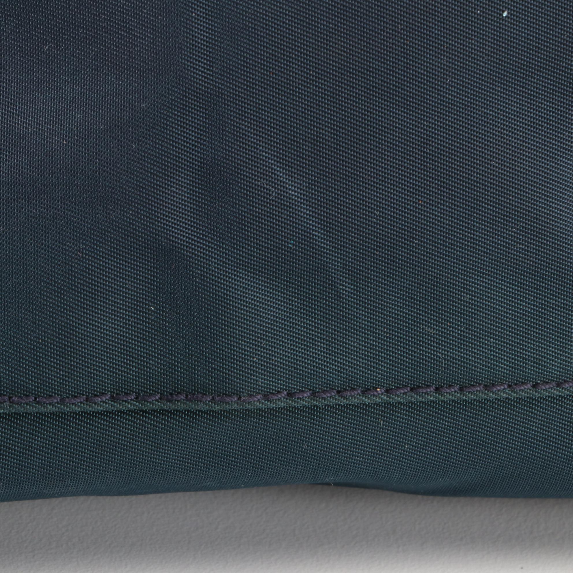 Prada Small Zip Tote Bag in Nylon Gabardine